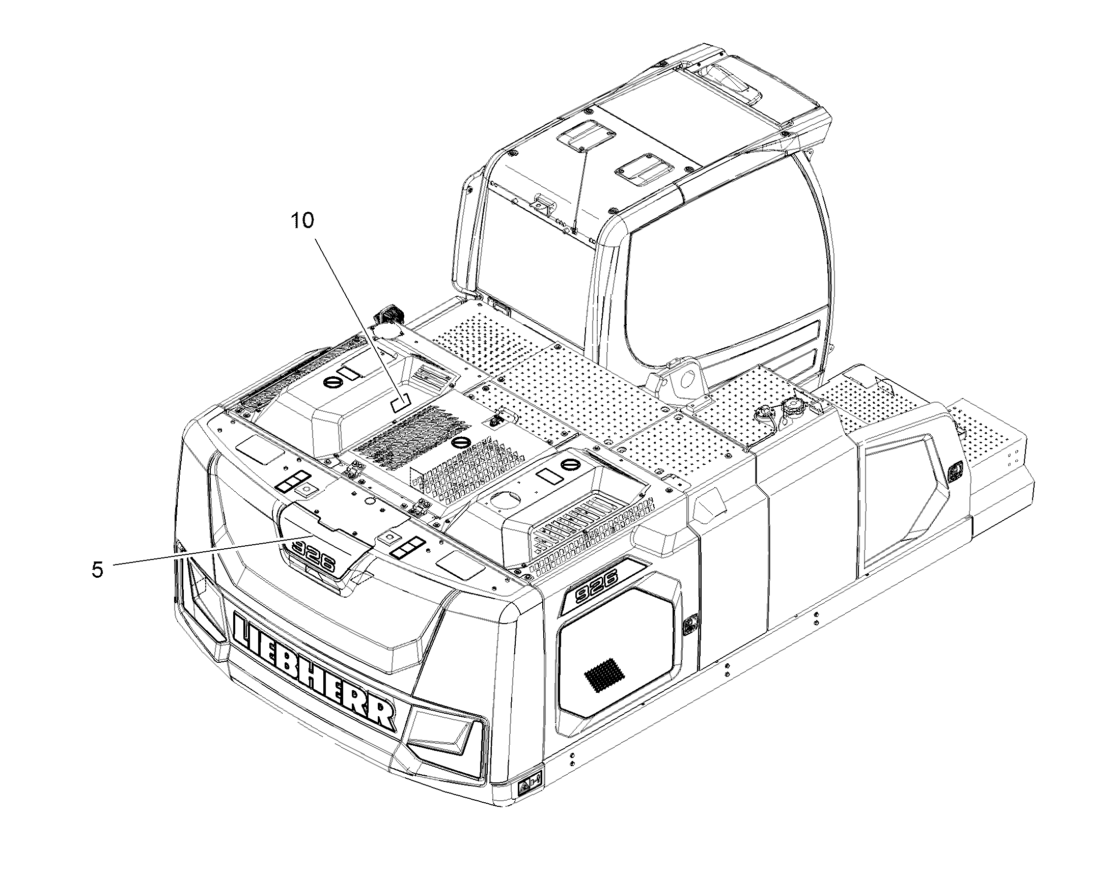 ВЕРХНЯЯ ОПОРА 12496472 LIEBHERR