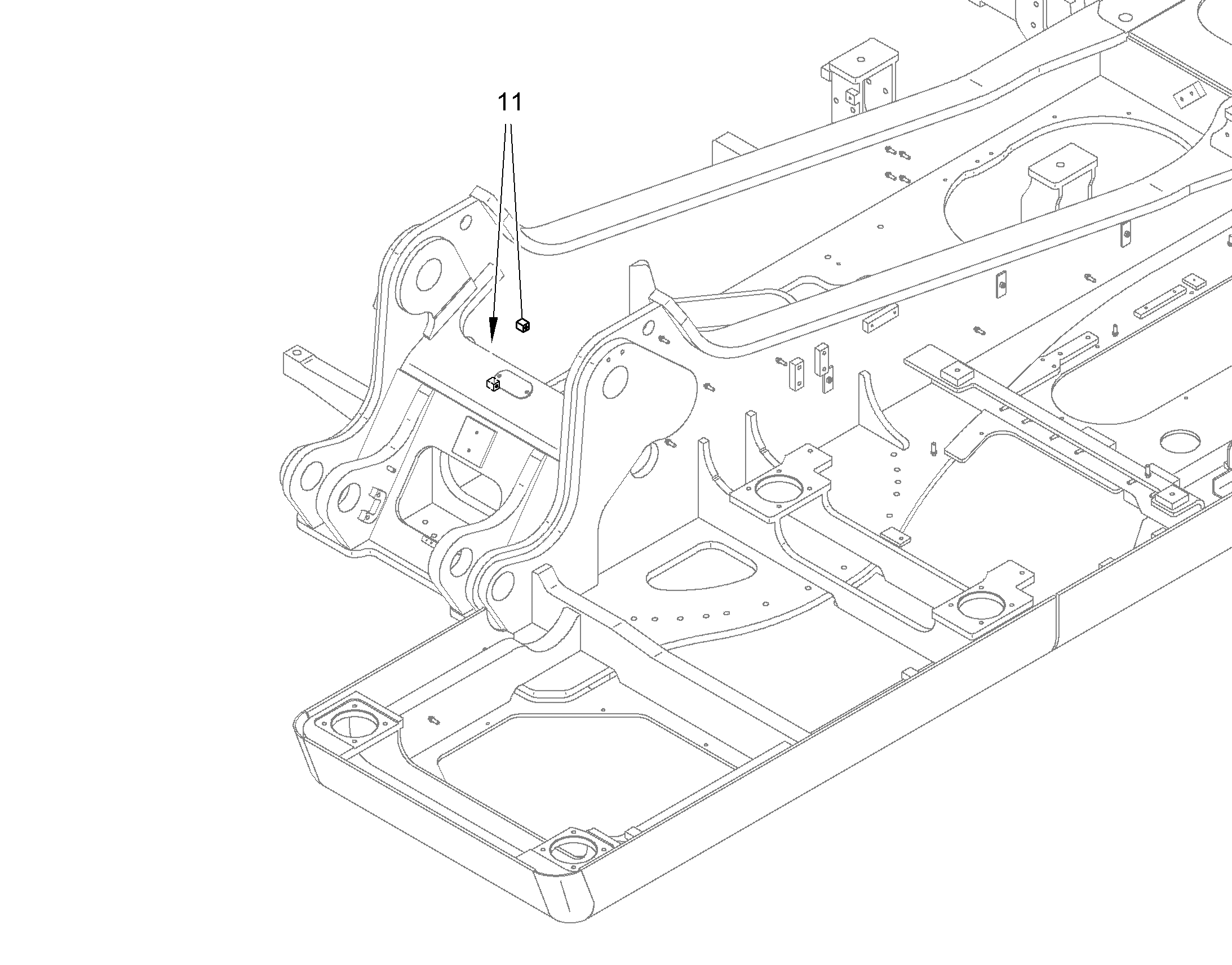 ПЛАНКА РЕЗЬБОВАЯ 9820750 LIEBHERR