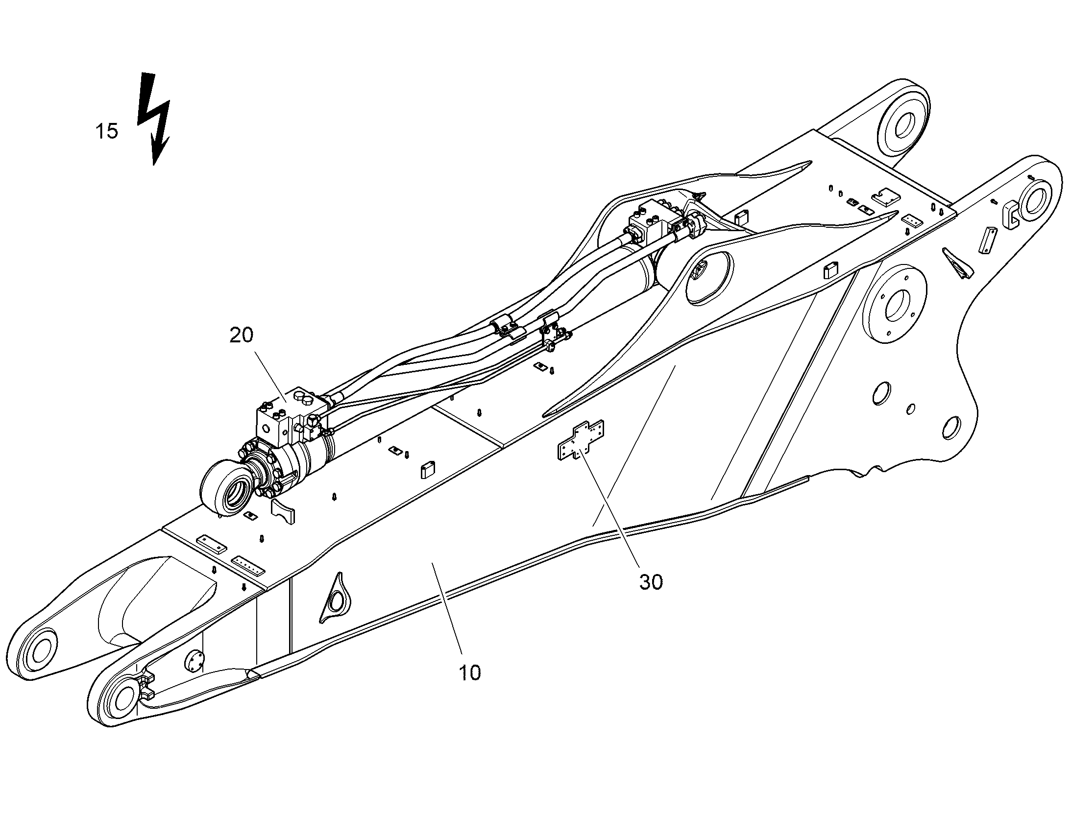 ДЕМПФИРОВАНИЕ ЦИЛИНДРА РУКОЯТИ R956 12576744 LIEBHERR
