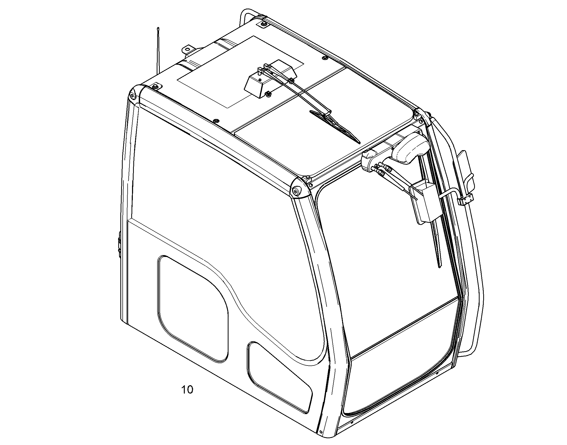 ADDITIONAL EMERGENCY EXIT 12409207 LIEBHERR