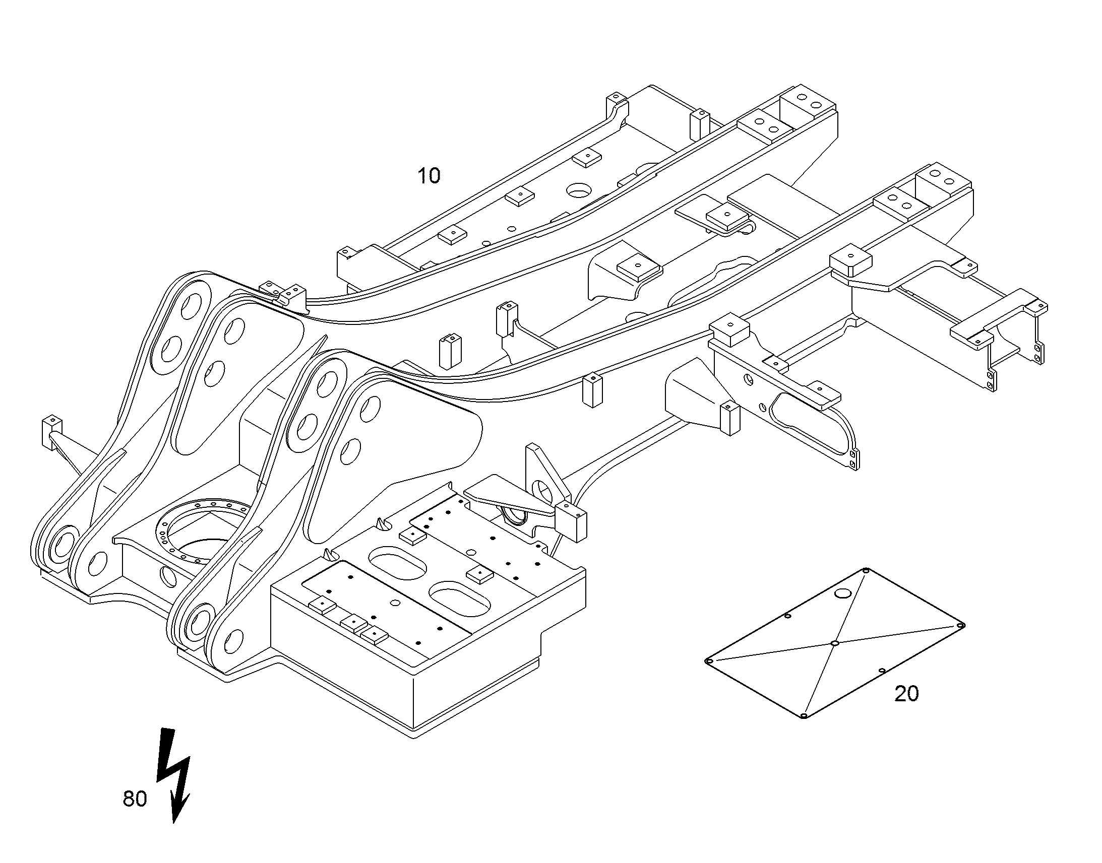 НИППЕЛЬ DN25 7364676 LIEBHERR