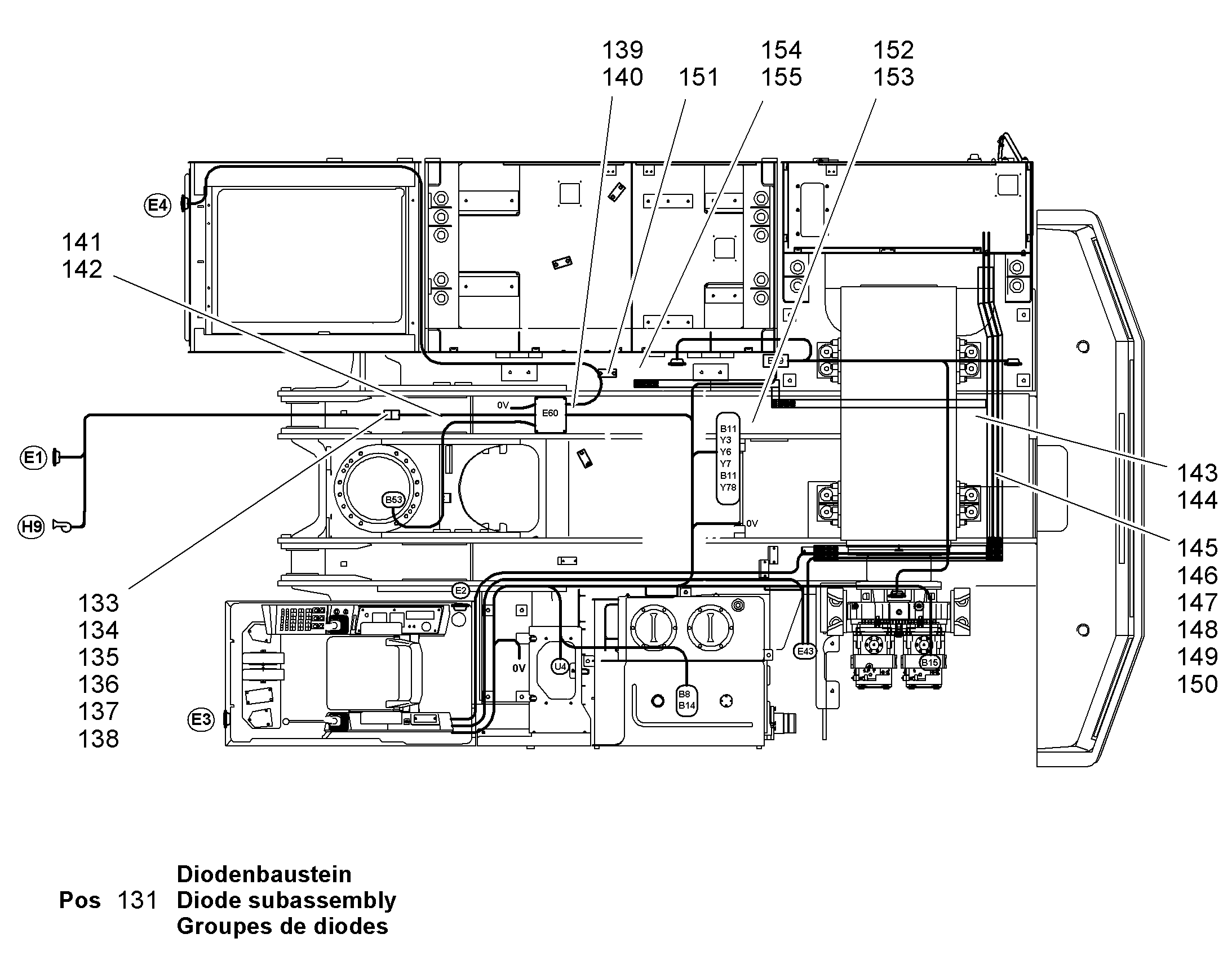 ДИОДНЫЙ КОМПОНЕНТ 10192072 LIEBHERR