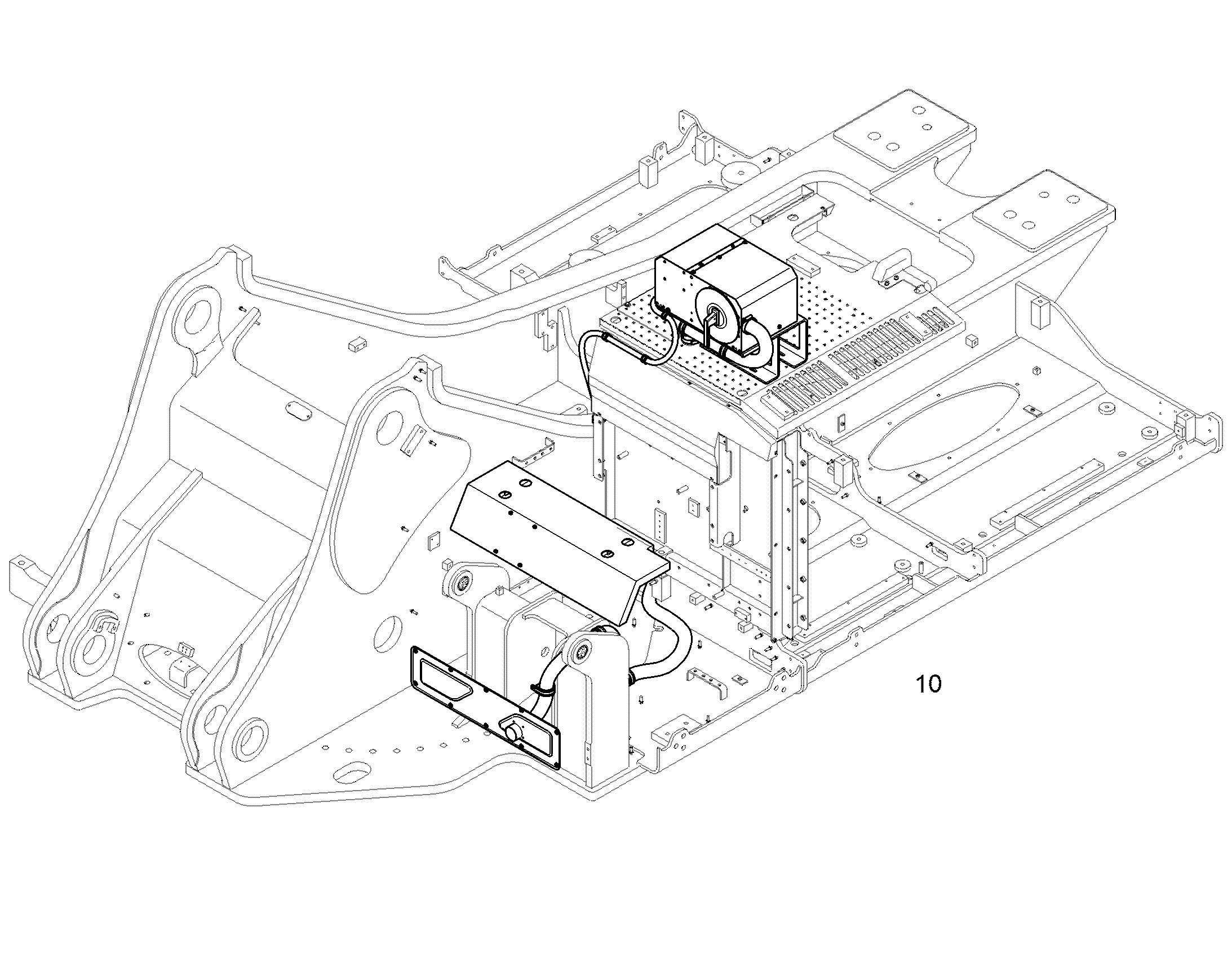 ВЕНТИЛЯЦИЯ ДЛЯ КАБИНЫ ЗАЩИТНАЯ 12447887 LIEBHERR
