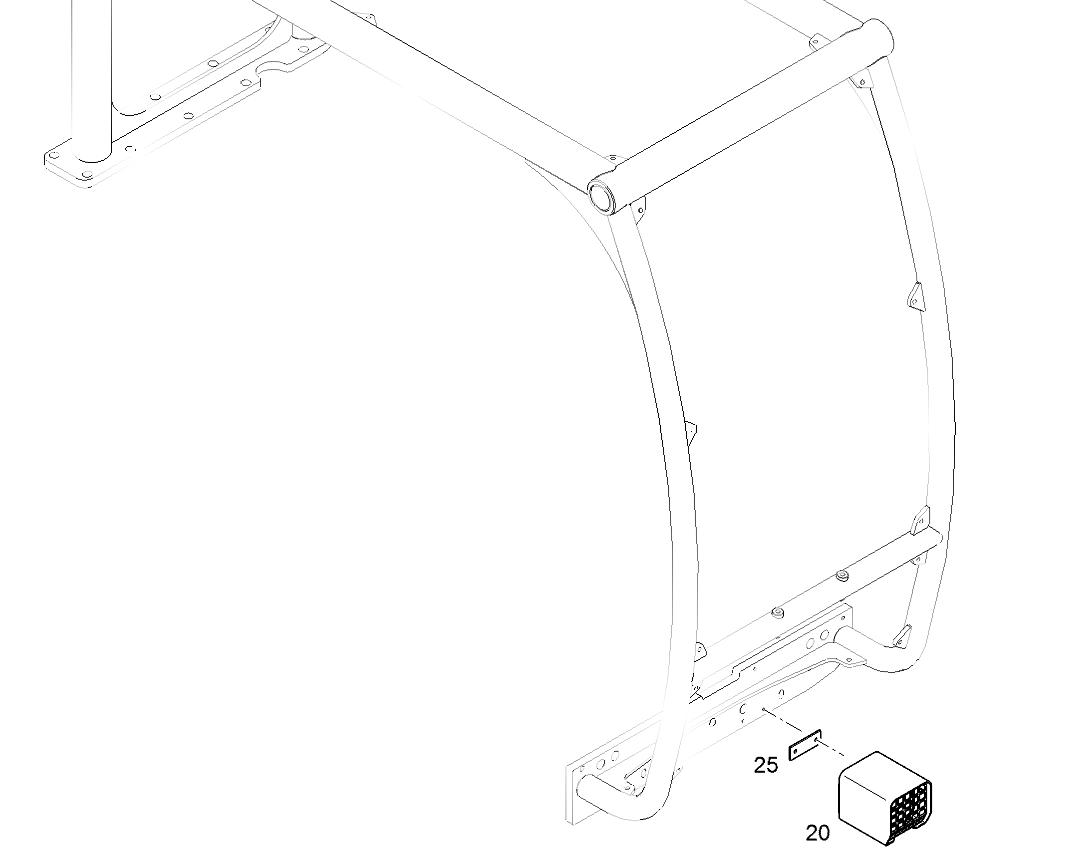ПРОЖЕКТОР ДОПОЛНИТЕЛЬНЫЙ 12471169 LIEBHERR