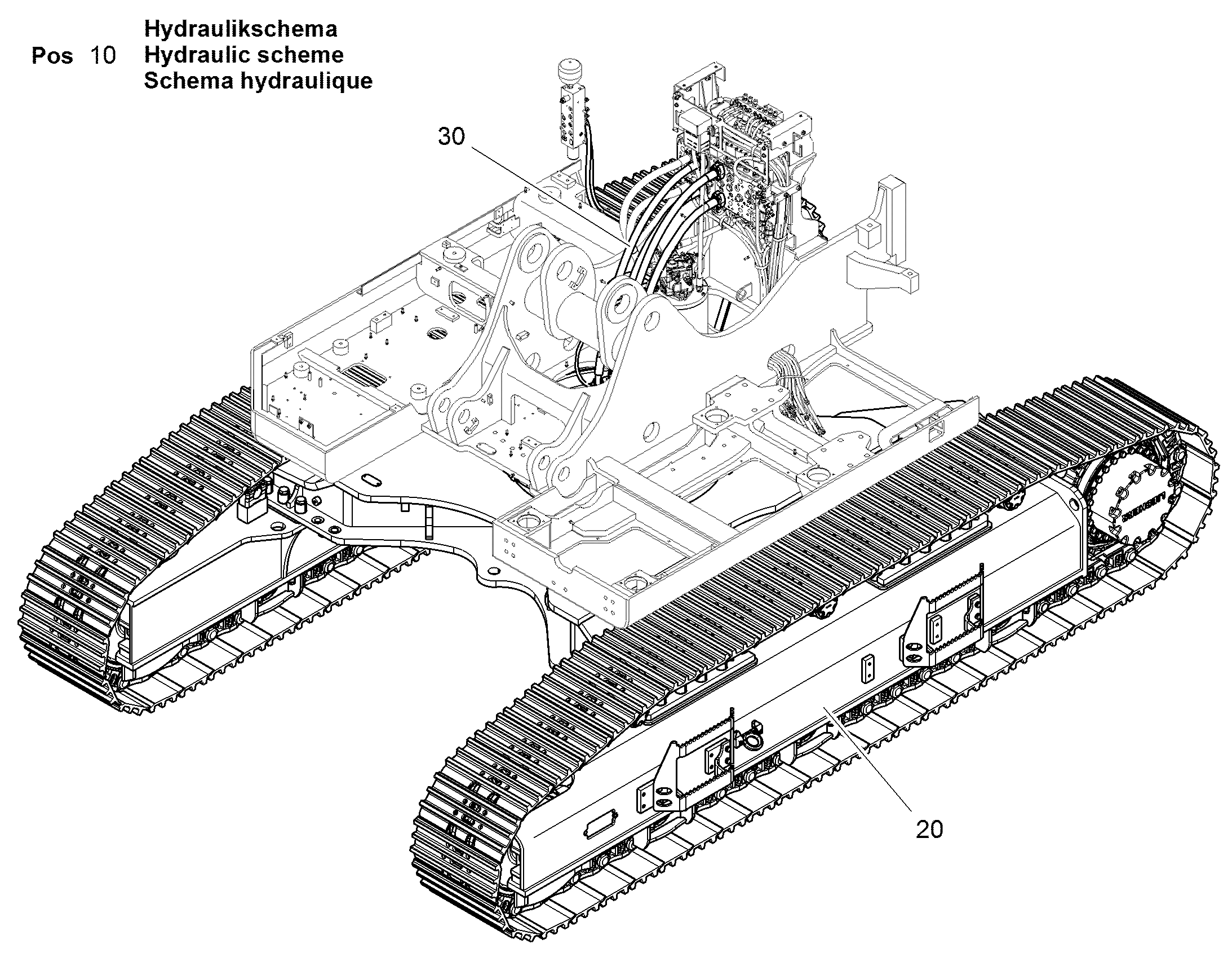 ГИДРОАГРЕГАТ ПОВОРОТ.ПЛАТФ-МЫ 12409649 LIEBHERR