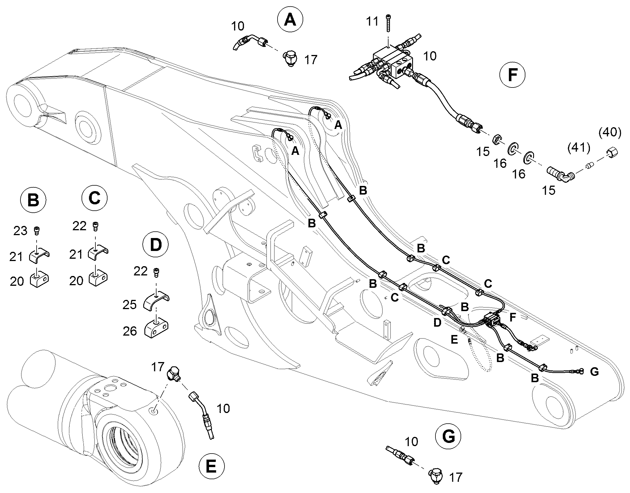 РАСПРЕДЕЛИТЕЛЬ MX-F 3/4 11824496 LIEBHERR