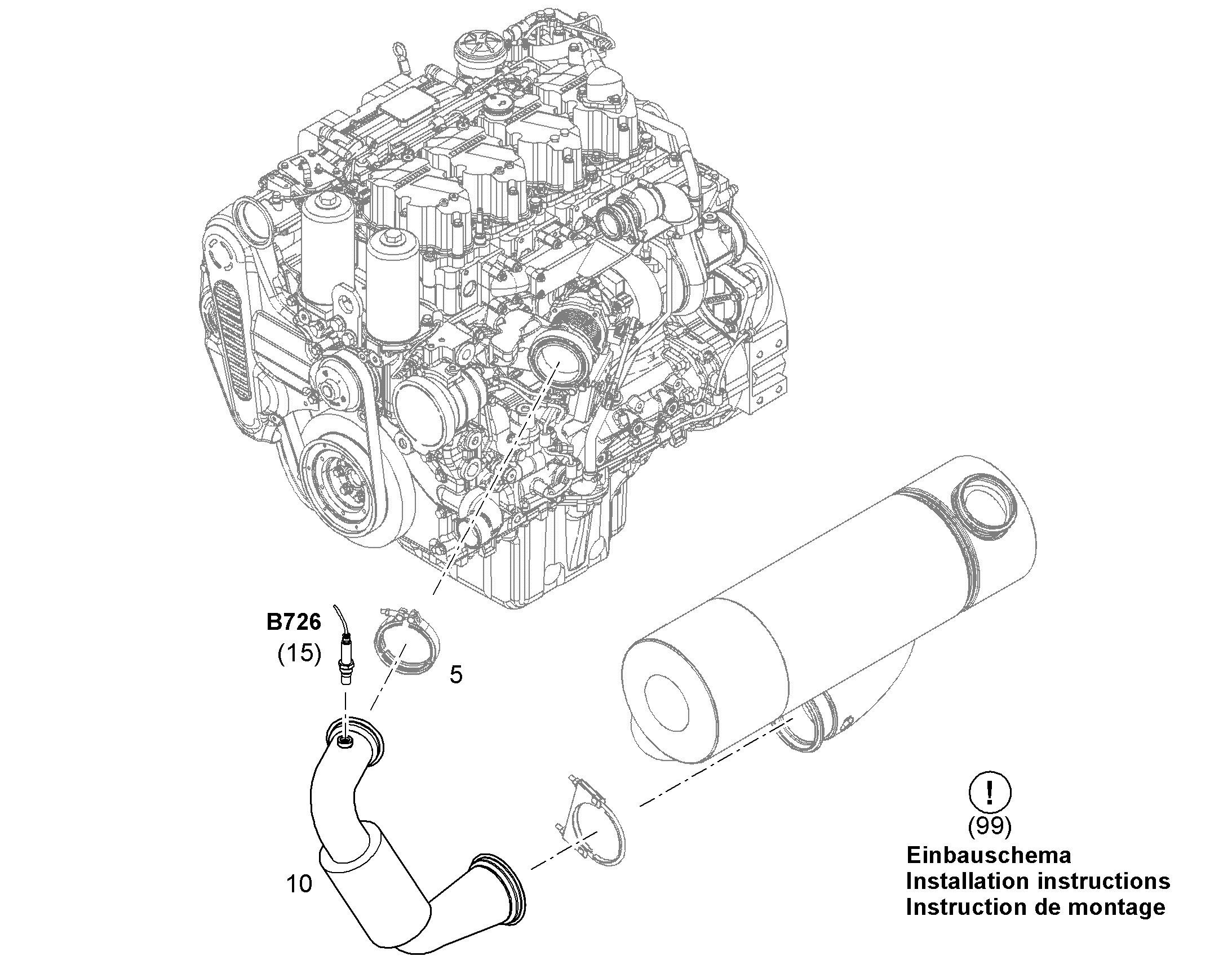 ПАСТА ДЛЯ ВЫХЛОПНОЙ ТРУБЫ 11464907 LIEBHERR