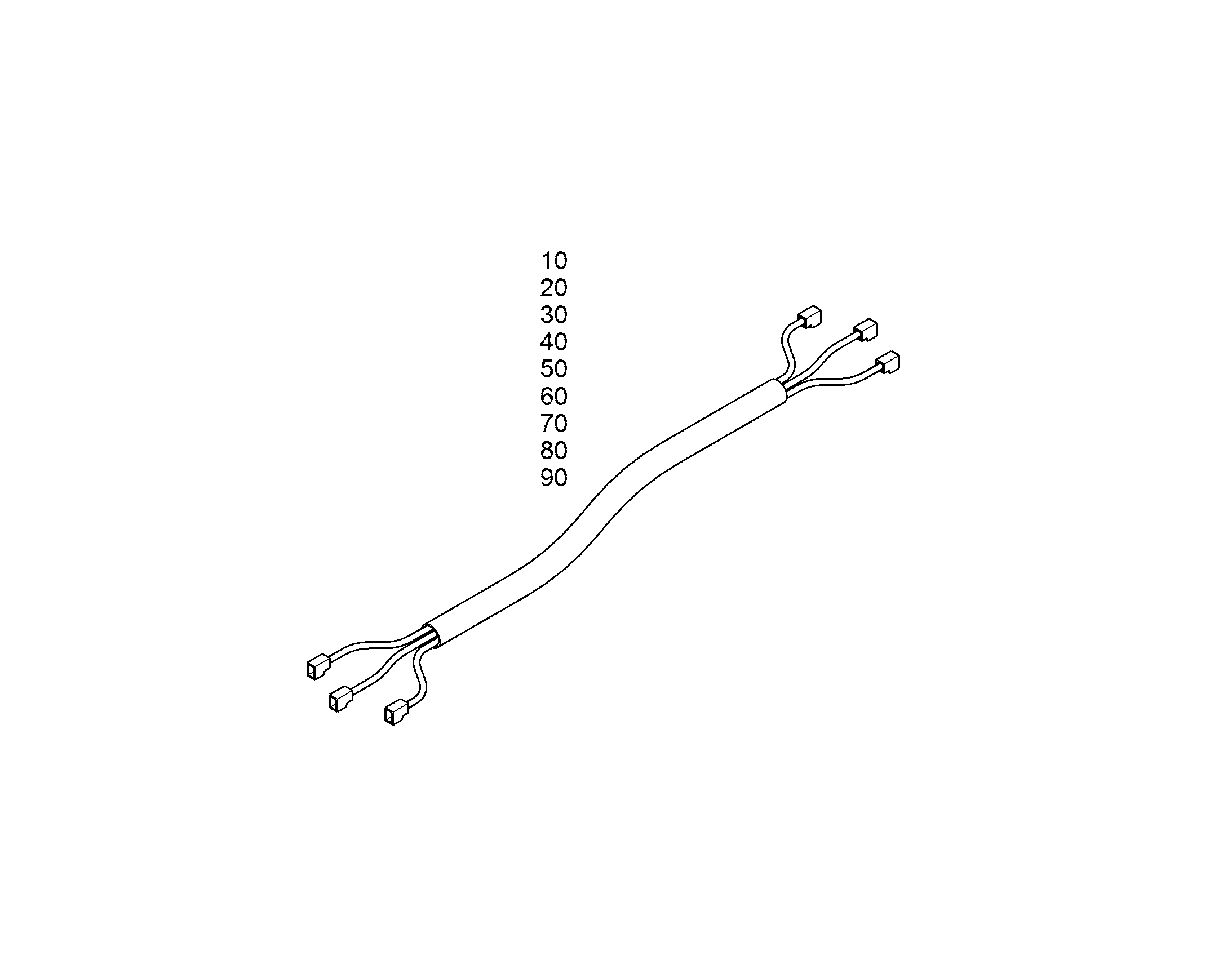 КОМПЛ.ПРОВОДОВ Г-РАСПР. 12592594 LIEBHERR