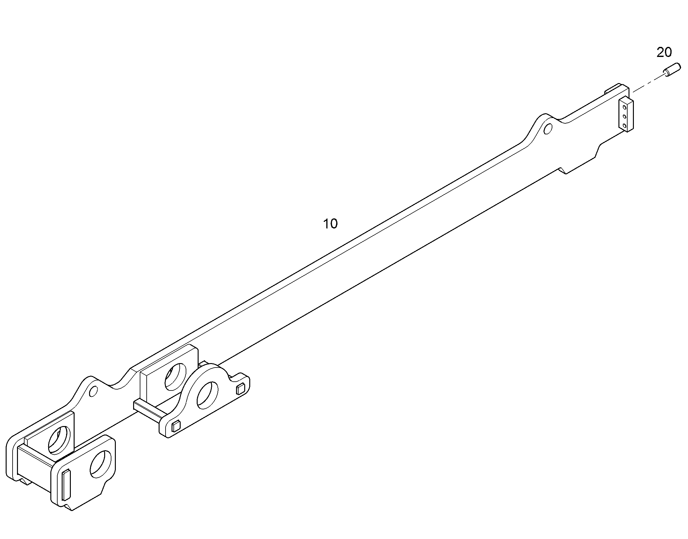 ПРИСП. ДЛЯ ТРАНСПОРТИРОВКИ LEFT SIDE 12814698 LIEBHERR