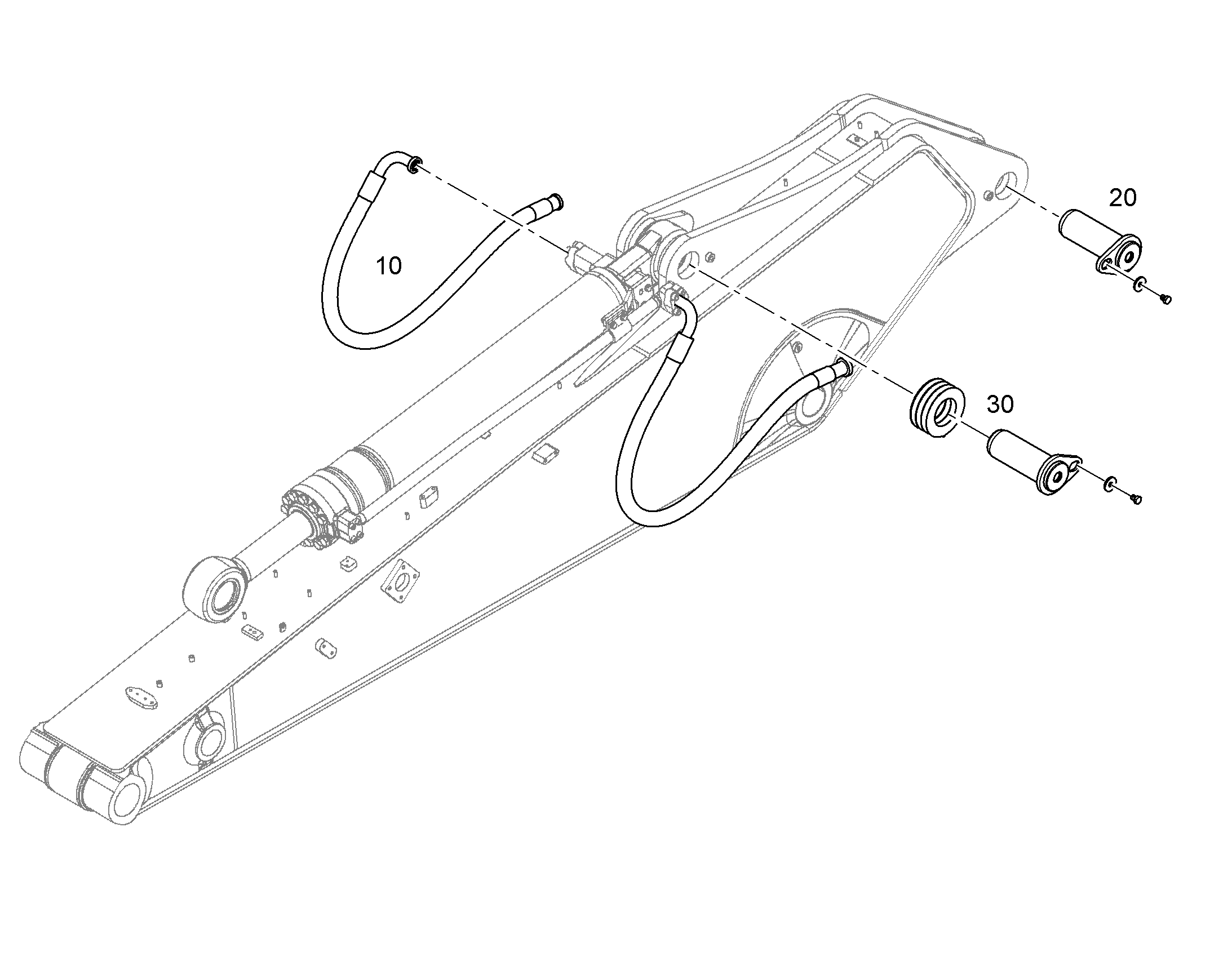 ШЛАНГОВОЕ СОЕДИНЕНИЕ ПЕРИМЕТР 11465230 LIEBHERR