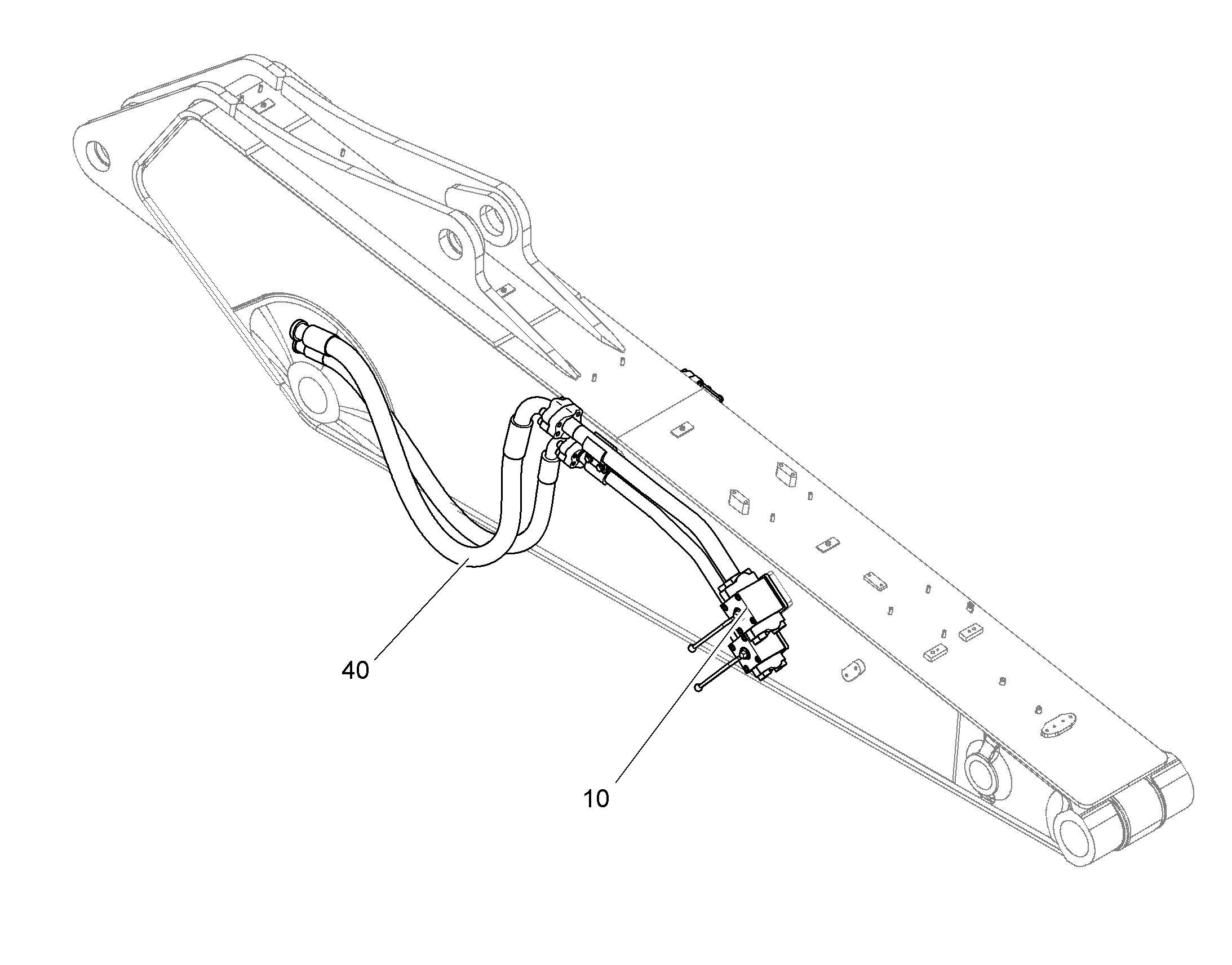 ШЛАНГОВОЕ СОЕДИНЕНИЕ ПЕРИМЕТР 11465333 LIEBHERR
