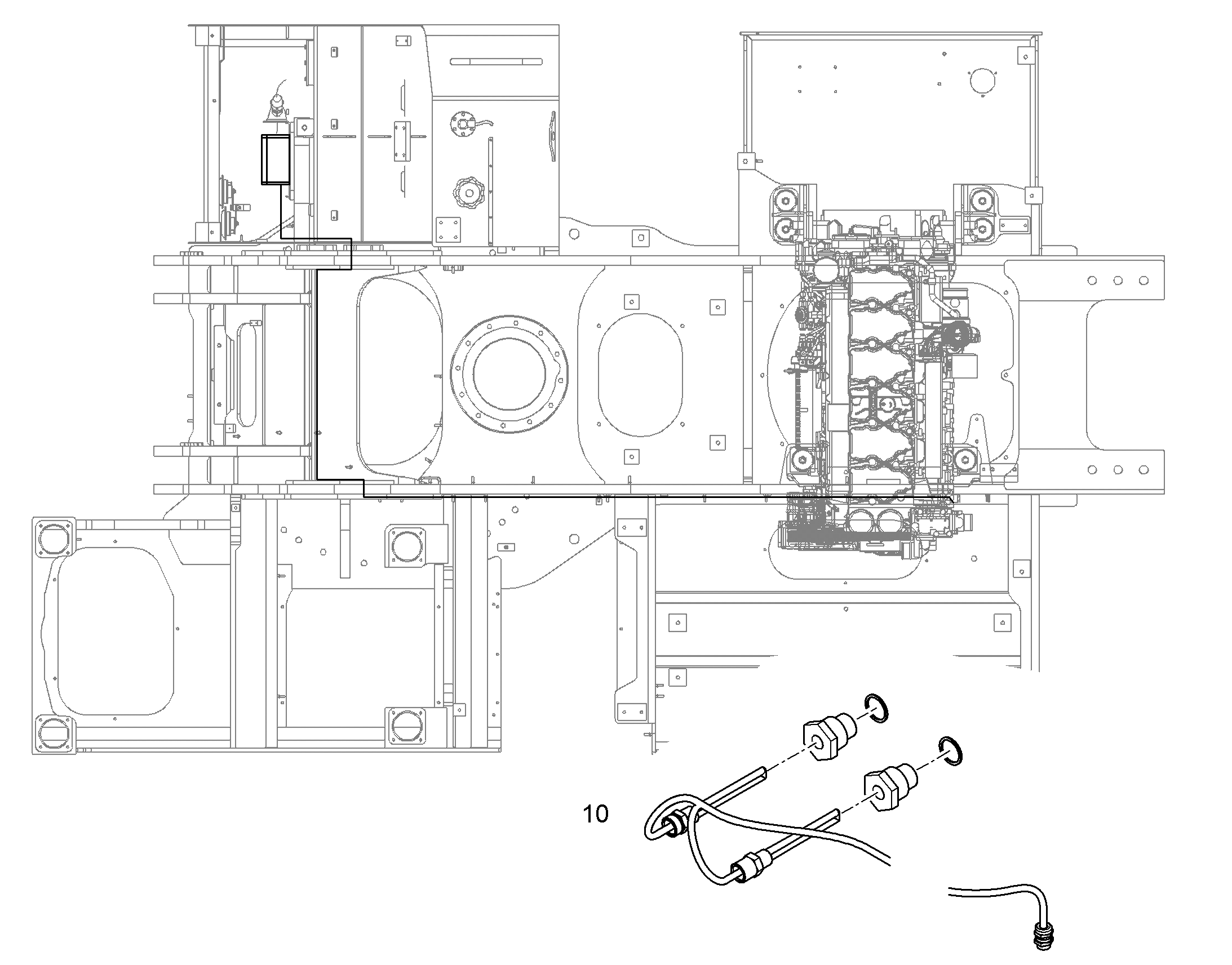 ПОДОГРЕВ МОТОРНОГО МАСЛА 240VAC 11813093 LIEBHERR