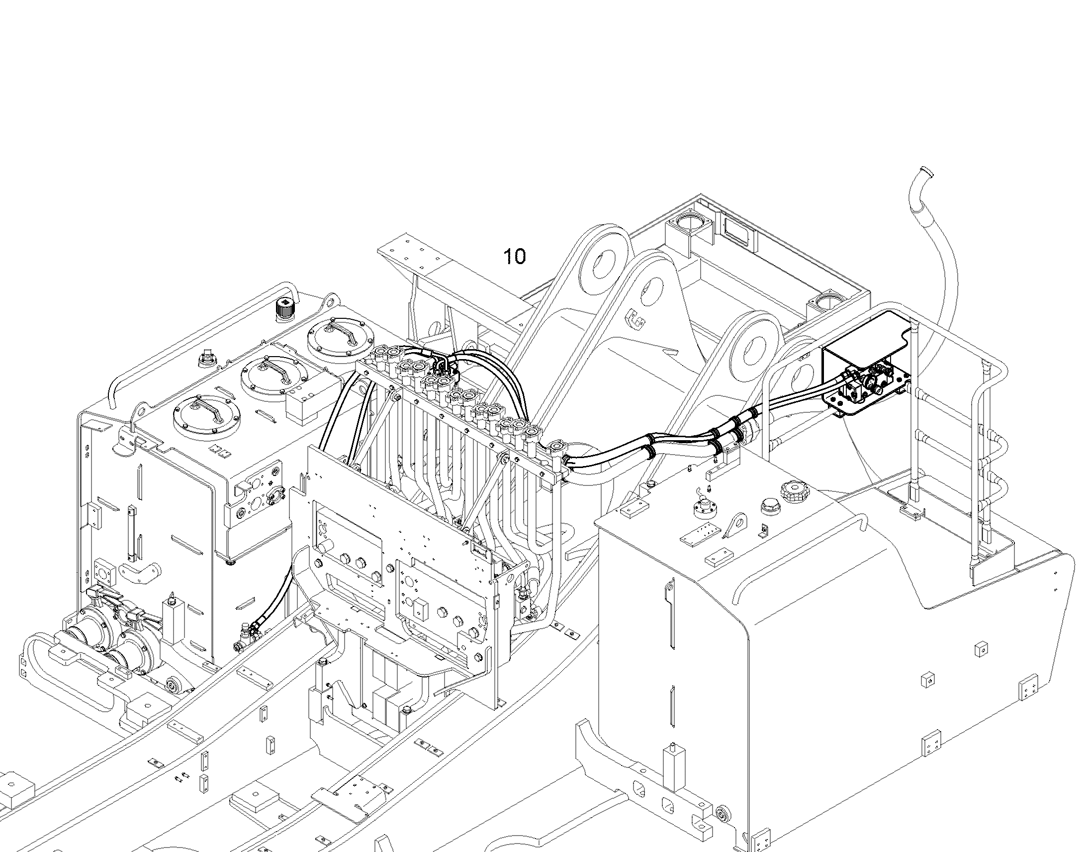 DUST SUPPRESSION SYSTEM 11737154 LIEBHERR