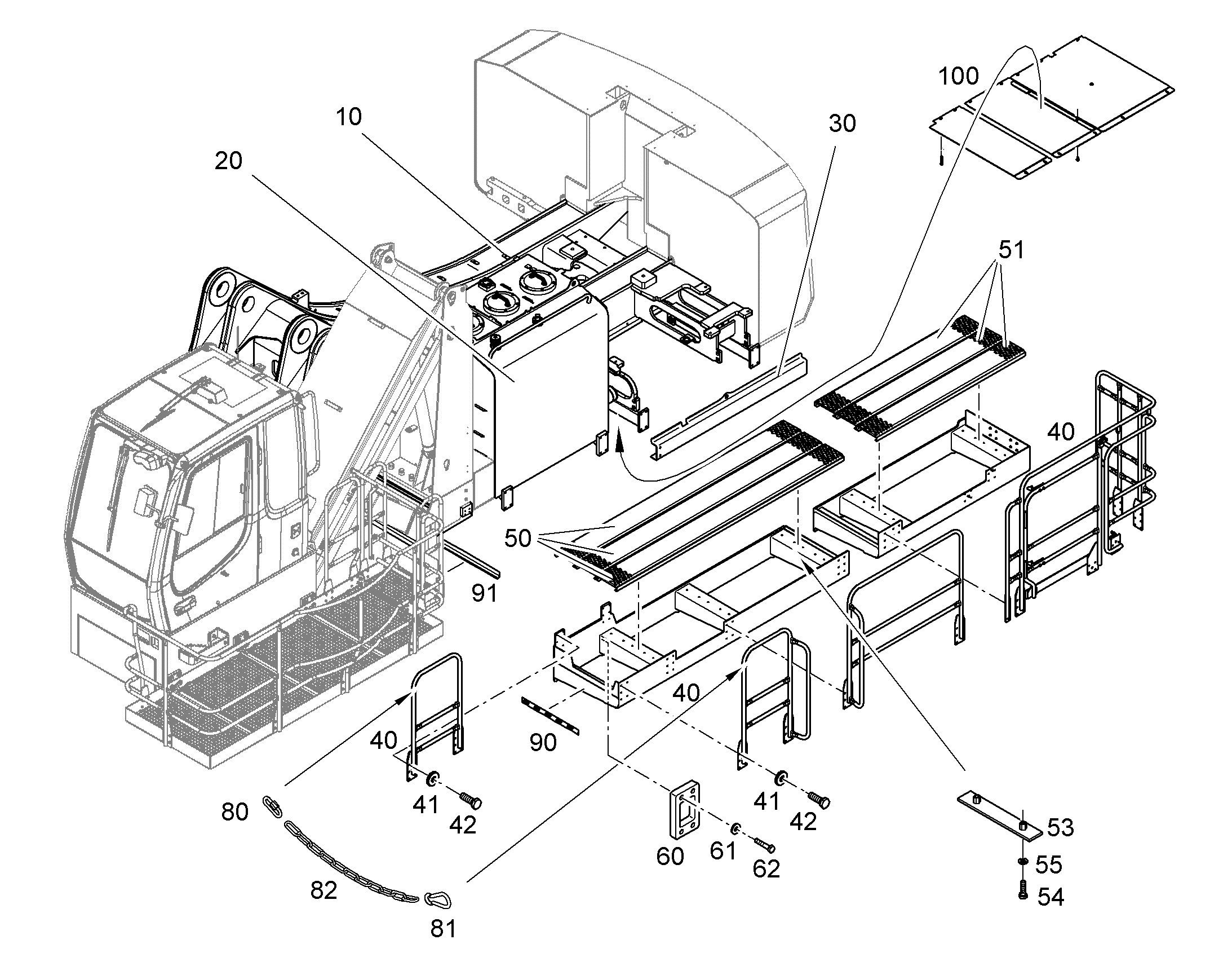 ПЕРЕОБОРУД. ПОВОР. ПЛАТФОРМЫ 11813899 LIEBHERR
