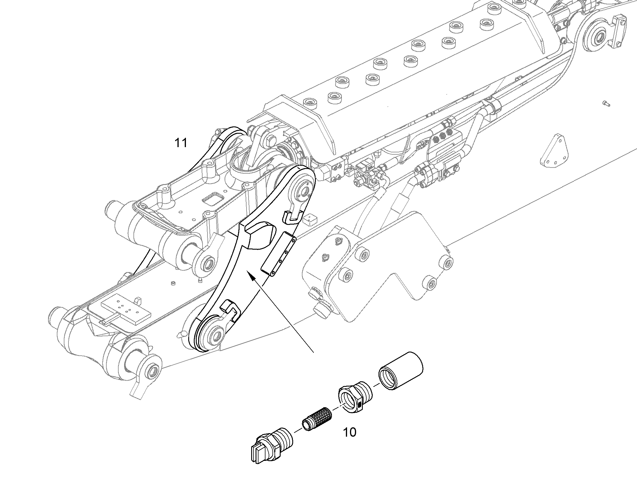 ПОСТАВЛЯЕМЫЙ КОМПЛЕКТ 11657945 LIEBHERR