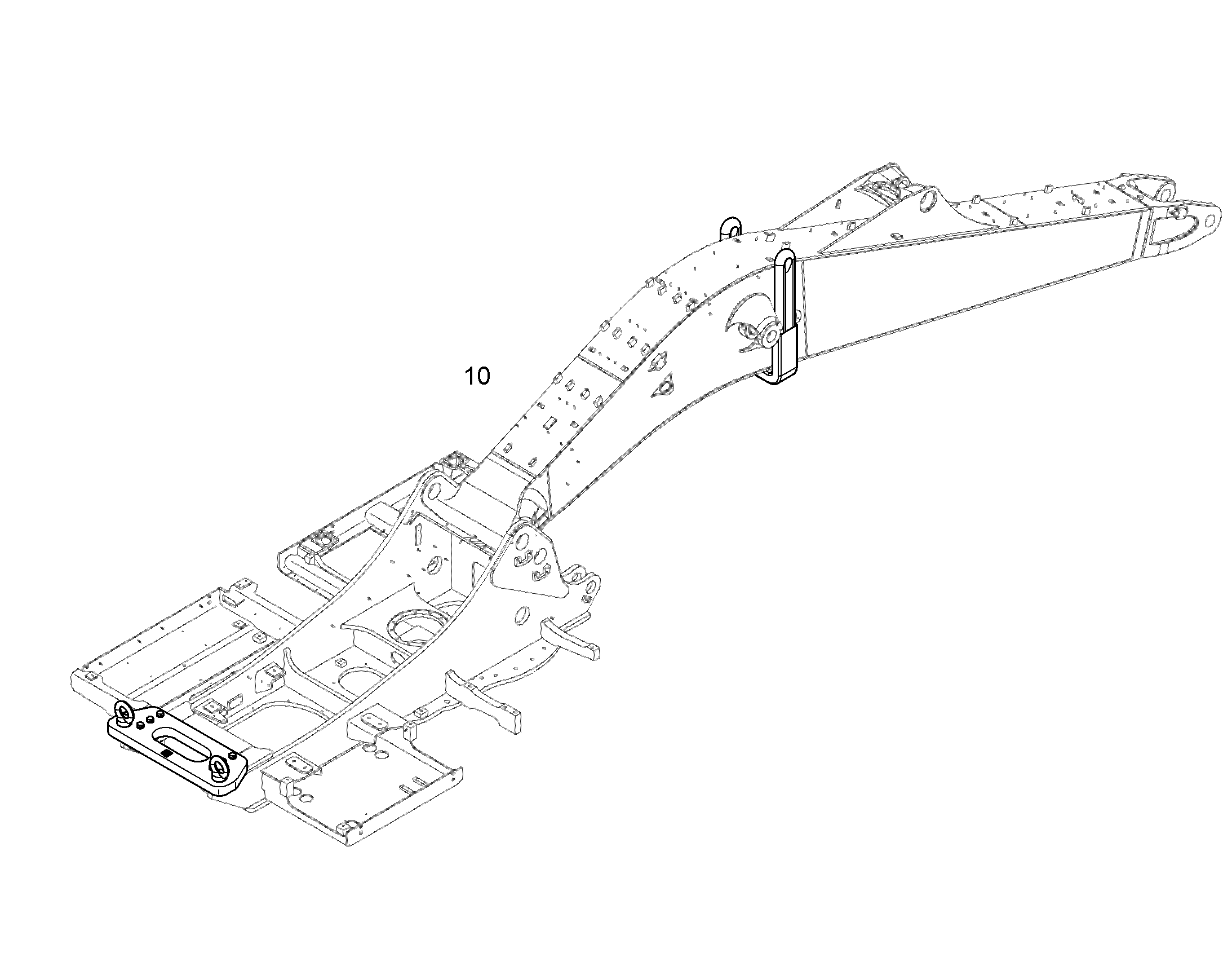 ПОДЪЕМН. УСТР-ВО ПОВ. ПЛАТФ. 11815061 LIEBHERR