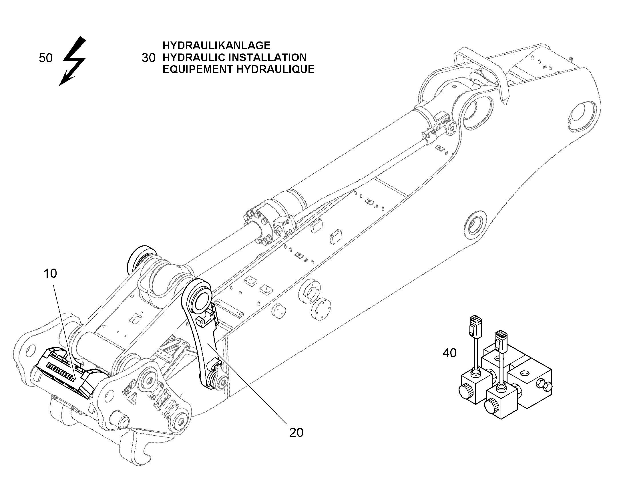 ГИДРАВЛИЧЕСКАЯ СИСТЕМА 11815263 LIEBHERR