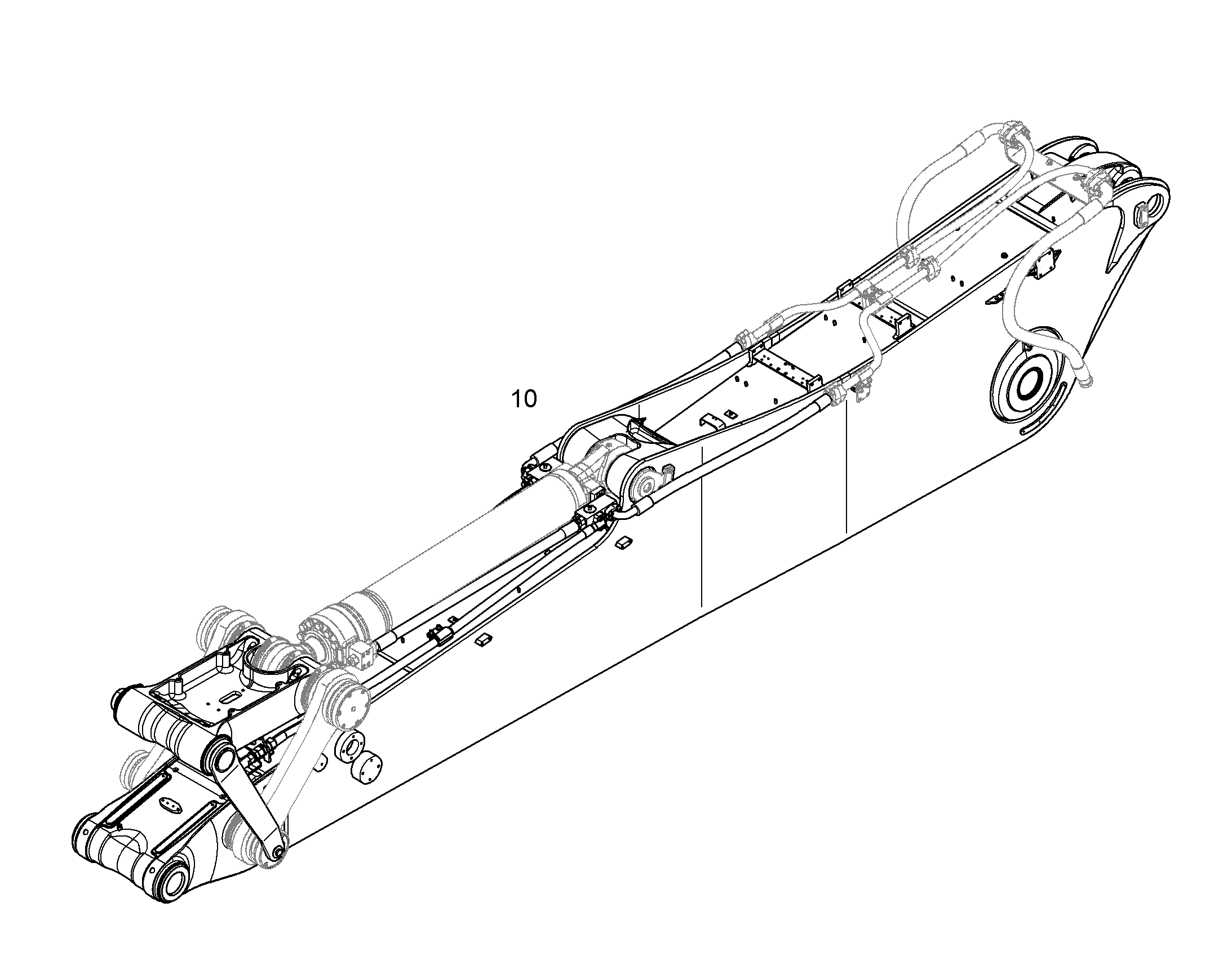 ПРОВОДКА ПРИВОД ГРЕЙФЕРА 11457391 LIEBHERR