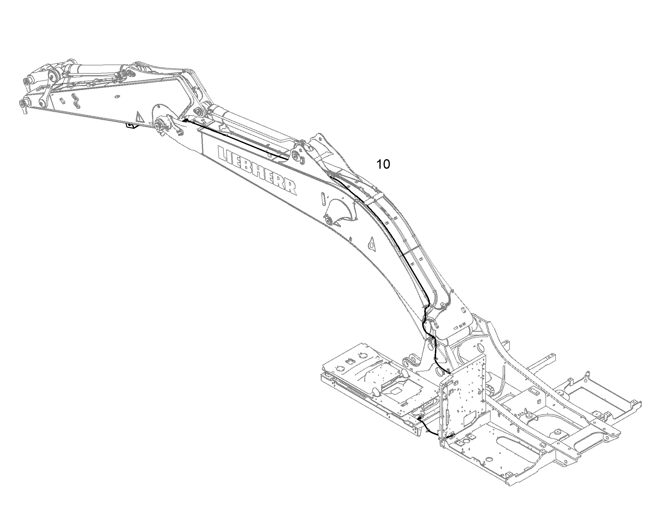 ВИДЕОНАБЛЮДЕНИЕ 12568564 LIEBHERR