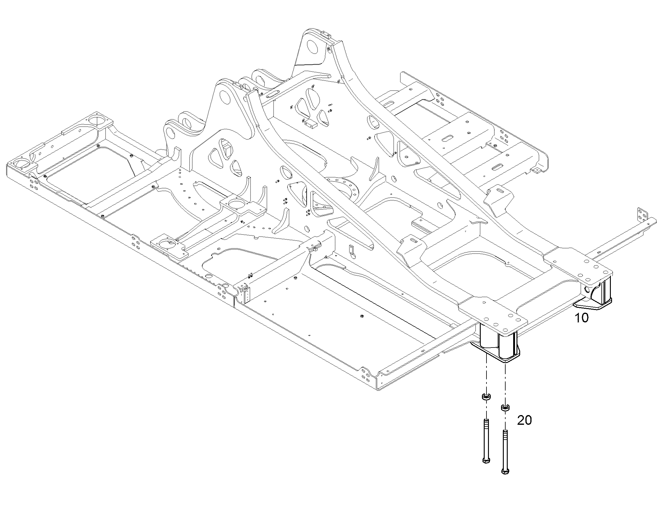 ДЕТАЛИ КРЕПЛЕНИЯ 12590958 LIEBHERR