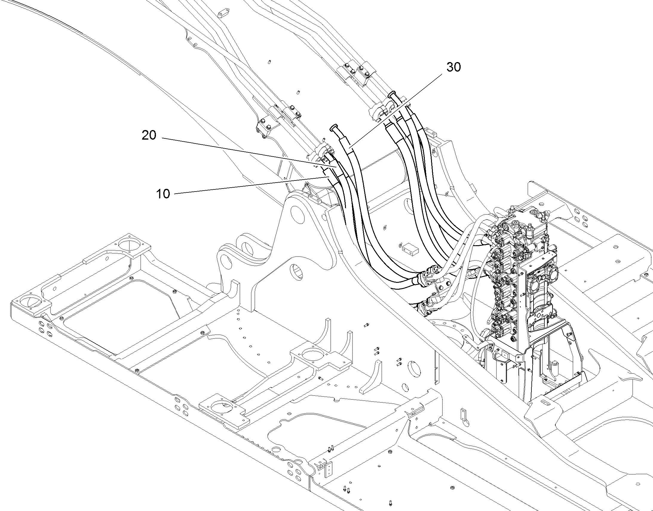 ШЛАНГОВОЕ СОЕДИНЕНИЕ ПЕРИМЕТР 12438134 LIEBHERR