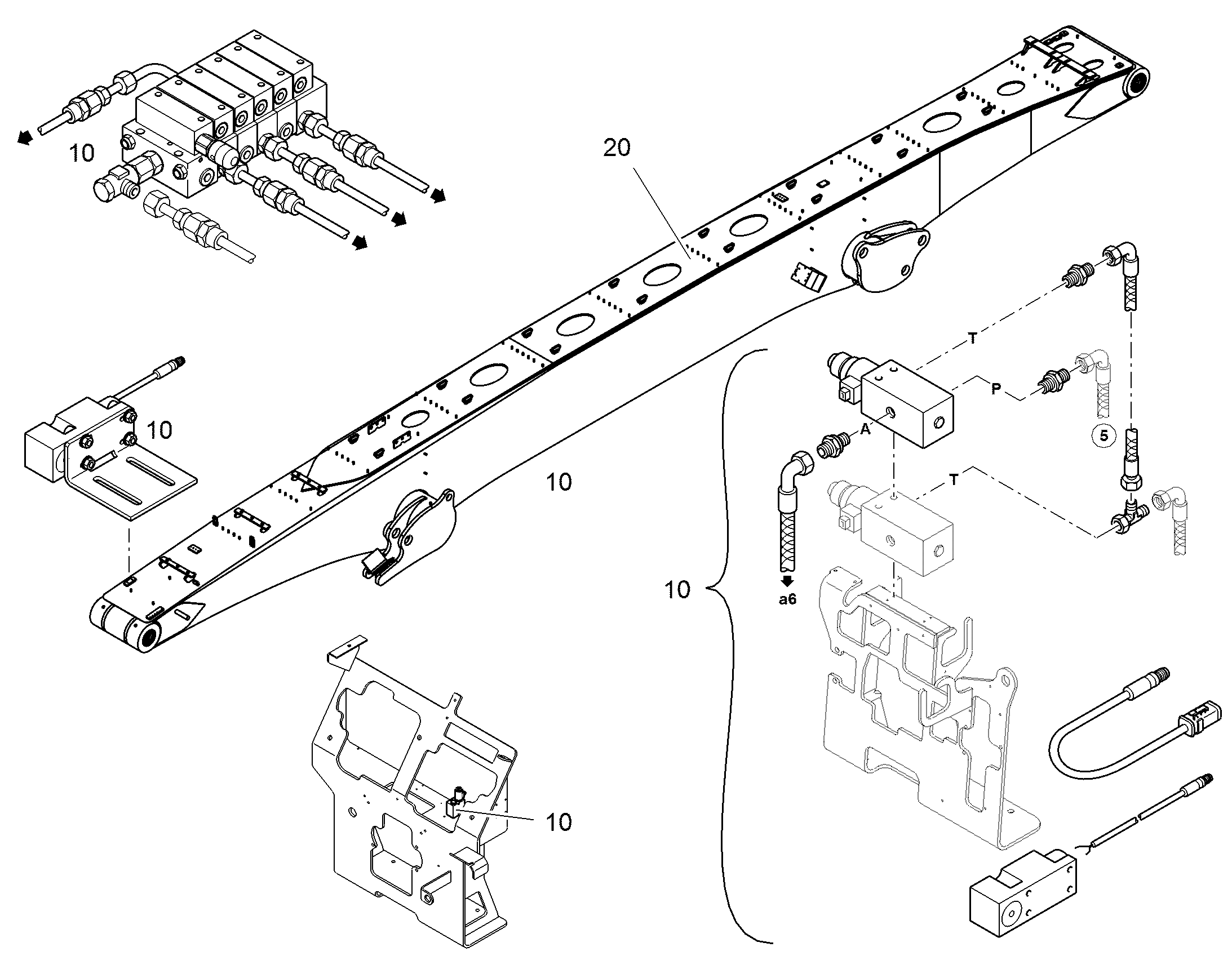 ЭЛЕМЕНТЫ УСИЛИВАЮЩИЕ 12407908 LIEBHERR