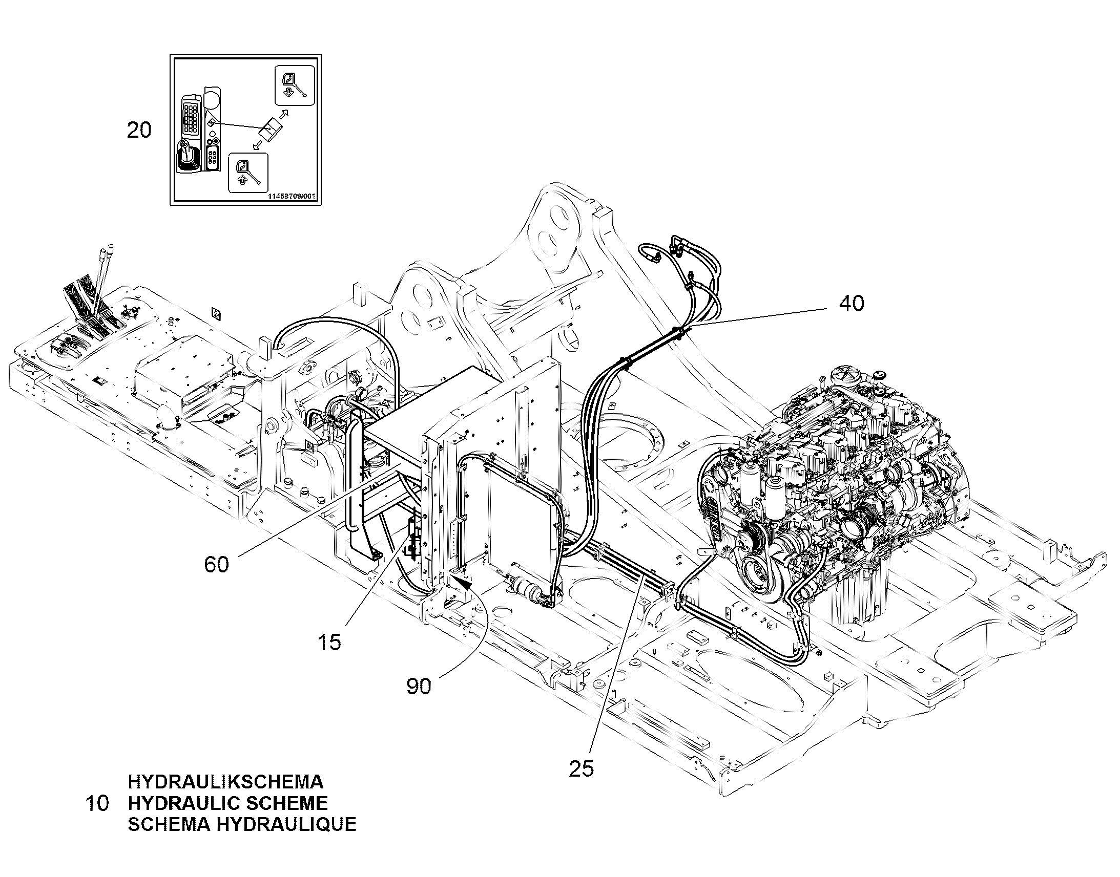 ШЛАНГИ ОТОПЛЕНИЯ, КОНДИЦИОНЕРА 12847182 LIEBHERR