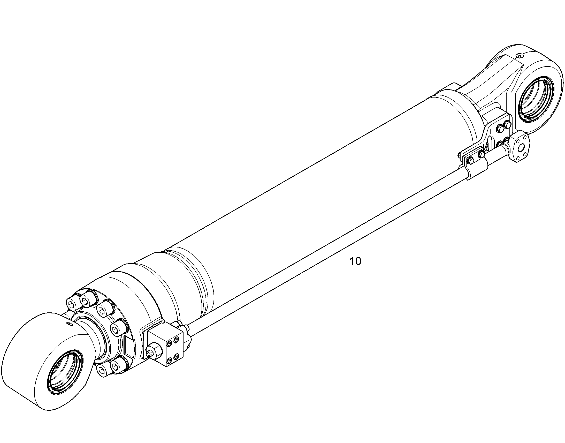 ГИДРОСХЕМА 12839534 LIEBHERR