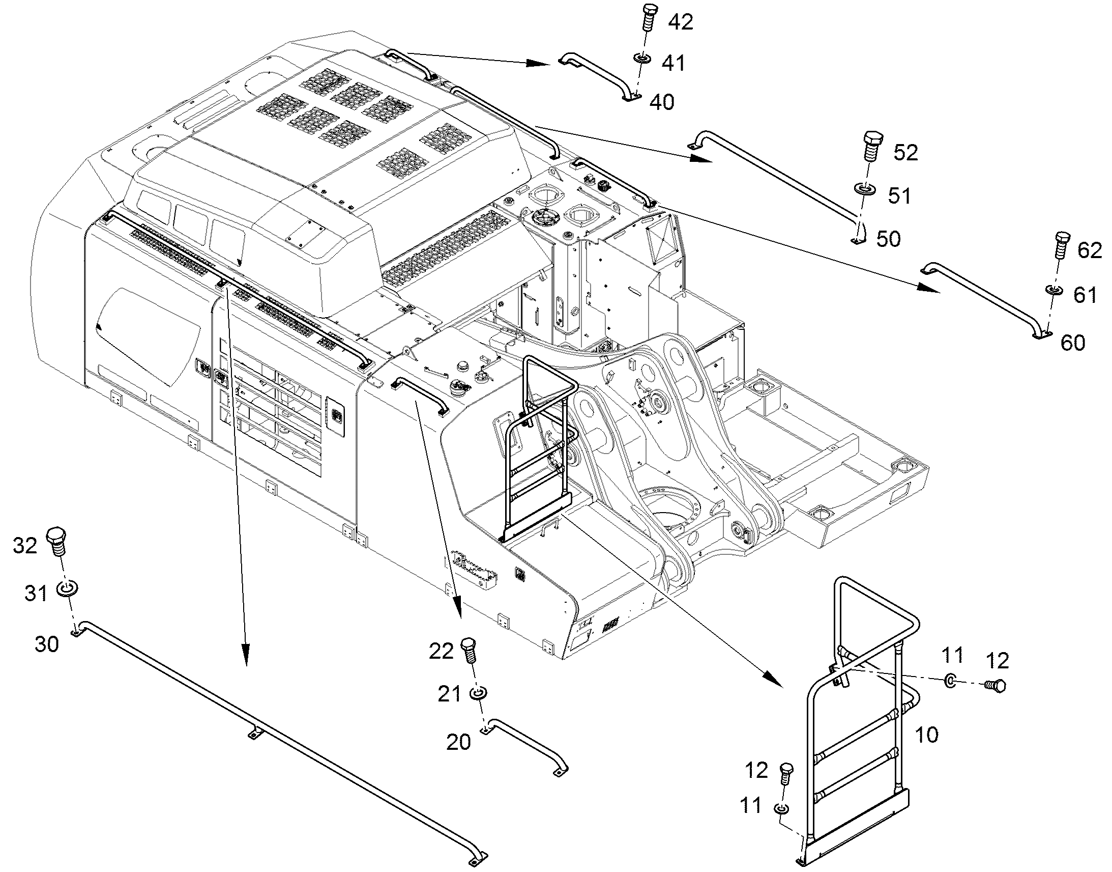 РУЧКА 12842913 LIEBHERR