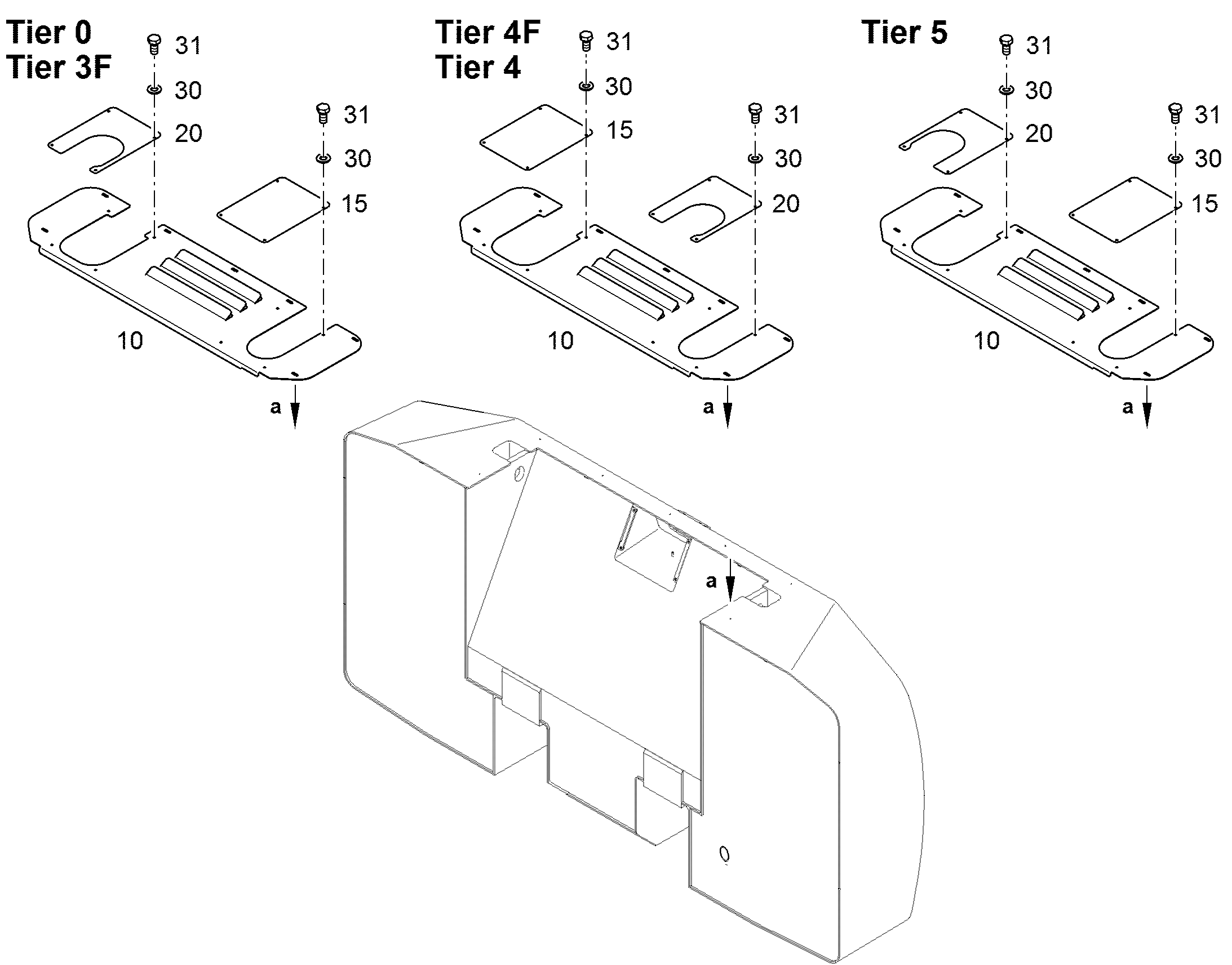 СТАЛЬНАЯ КРЫШКА 3 12803375 LIEBHERR