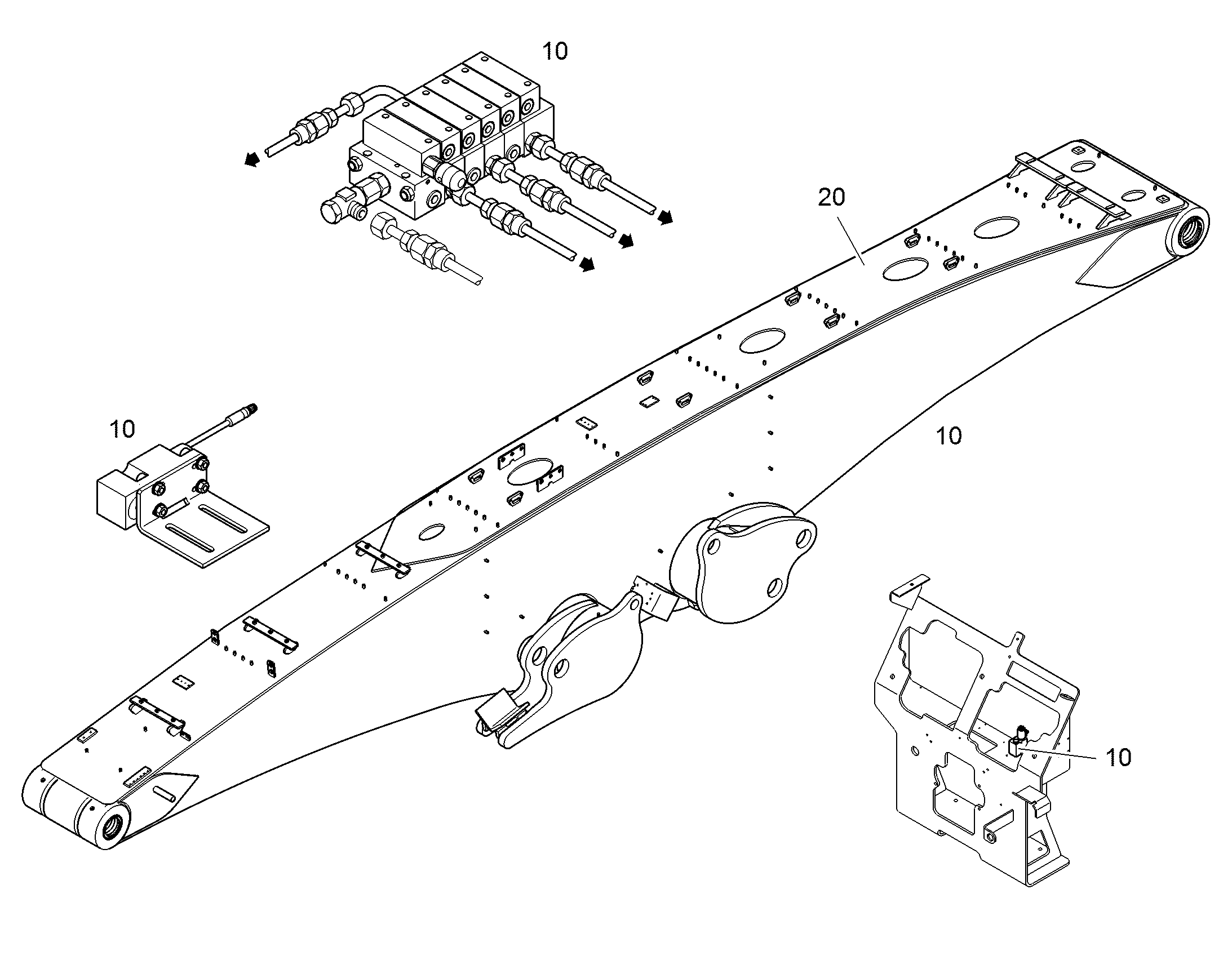 ЭЛЕМЕНТЫ УСИЛИВАЮЩИЕ 12839125 LIEBHERR