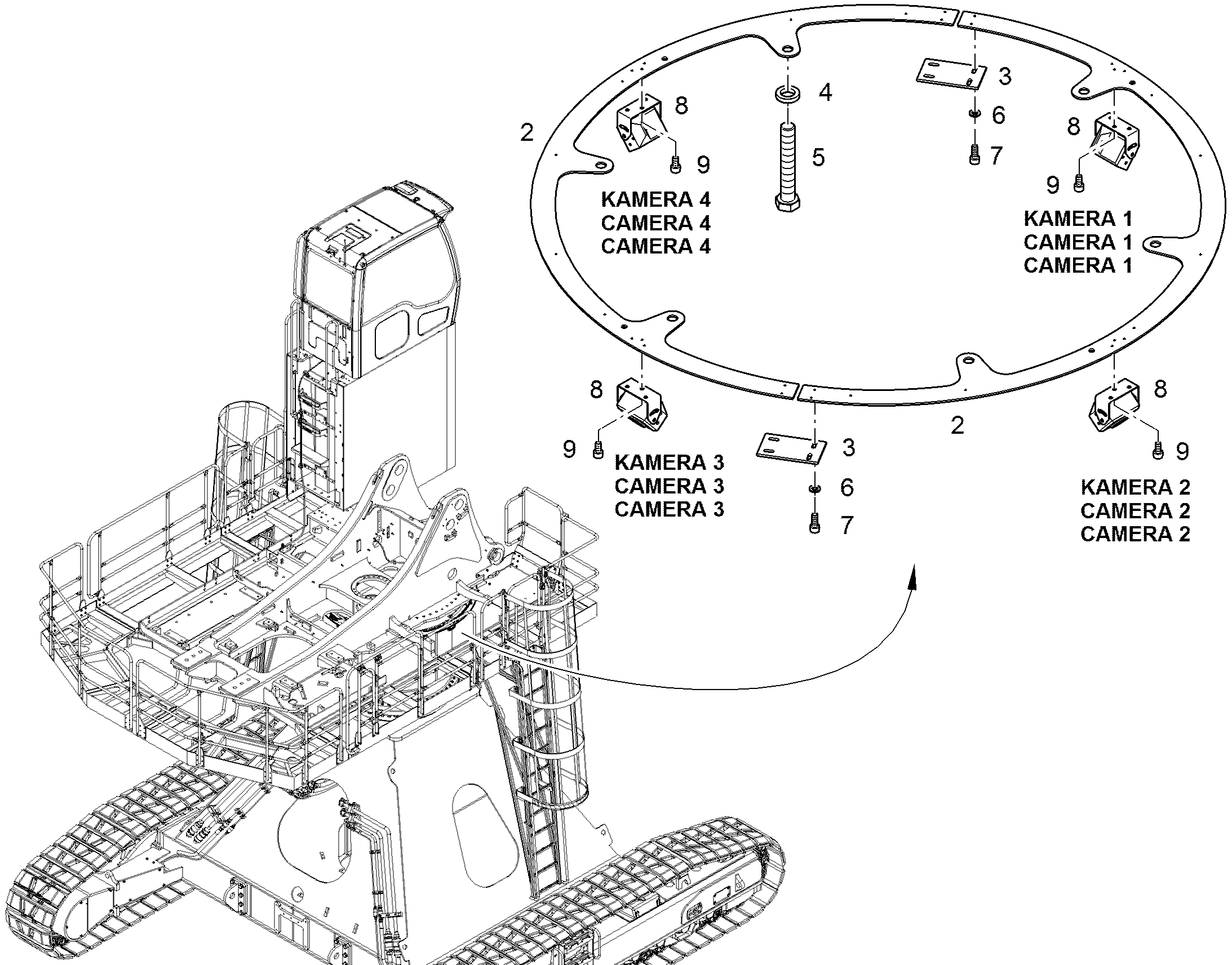 КАМЕРА 11944104 LIEBHERR