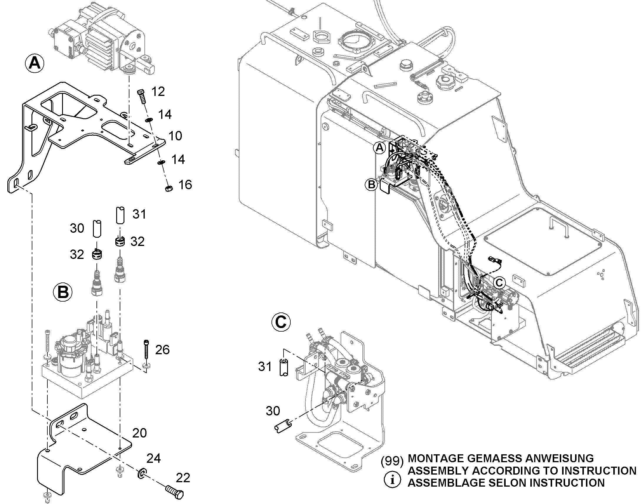 УГЛОВОЙ ПРОФИЛЬ 12898980 LIEBHERR