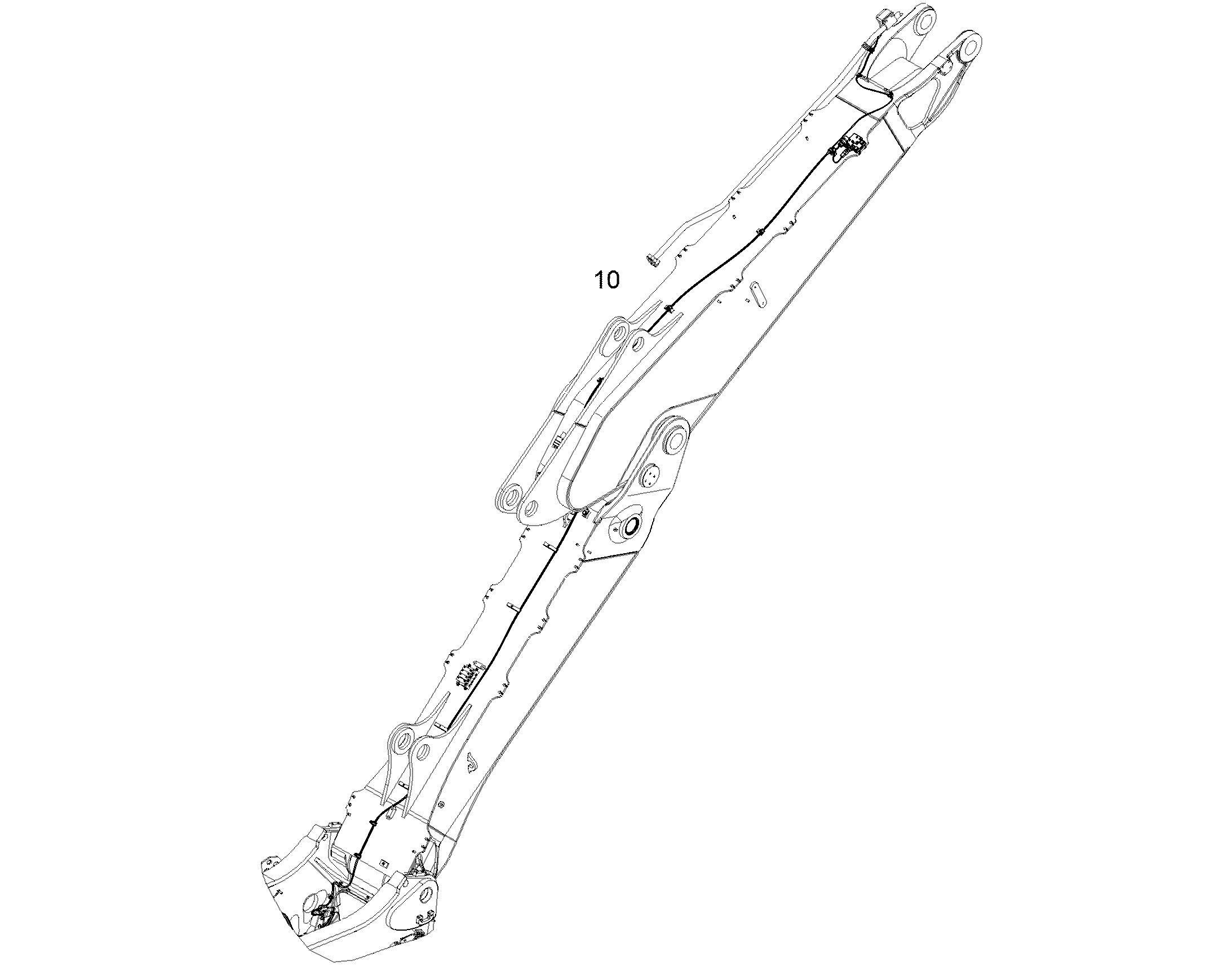 КОМПЛЕКТ ПРОВОДОВ УСТАНОВКА 12859483 LIEBHERR