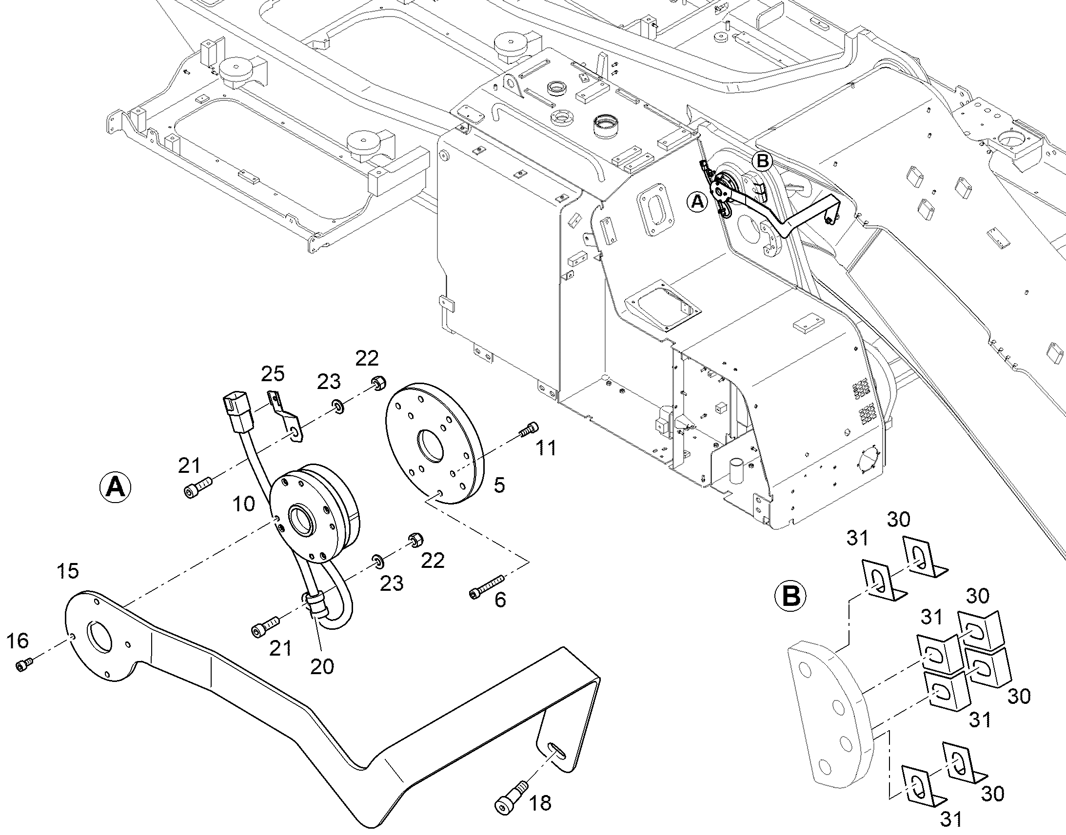 ПОВОДОК 12924497 LIEBHERR