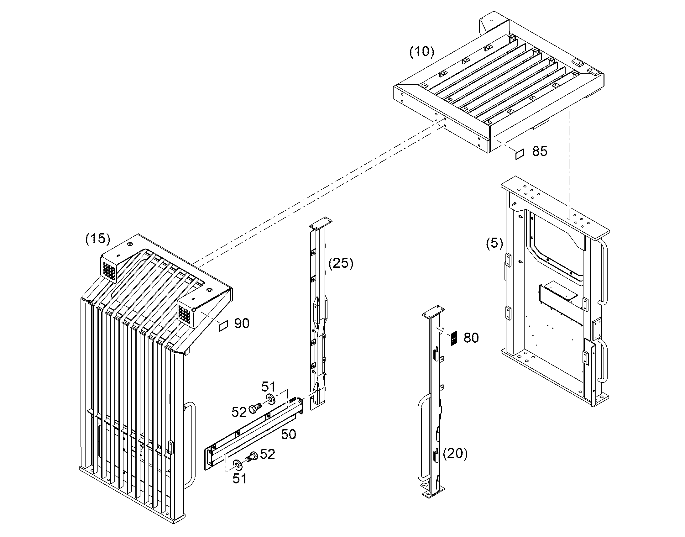 ТИПОВАЯ ТАБЛИЧКА 50mmX95mm 12477389 LIEBHERR