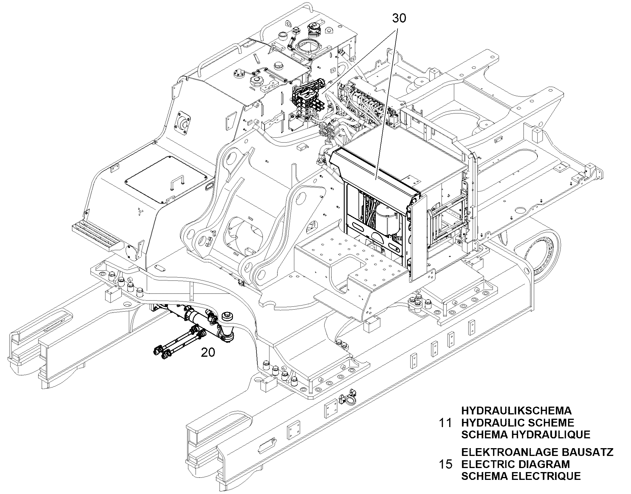ЭЛЕКТРОУСТ.МОНТАЖНЫЙ КОМПЛ. 12447482 LIEBHERR