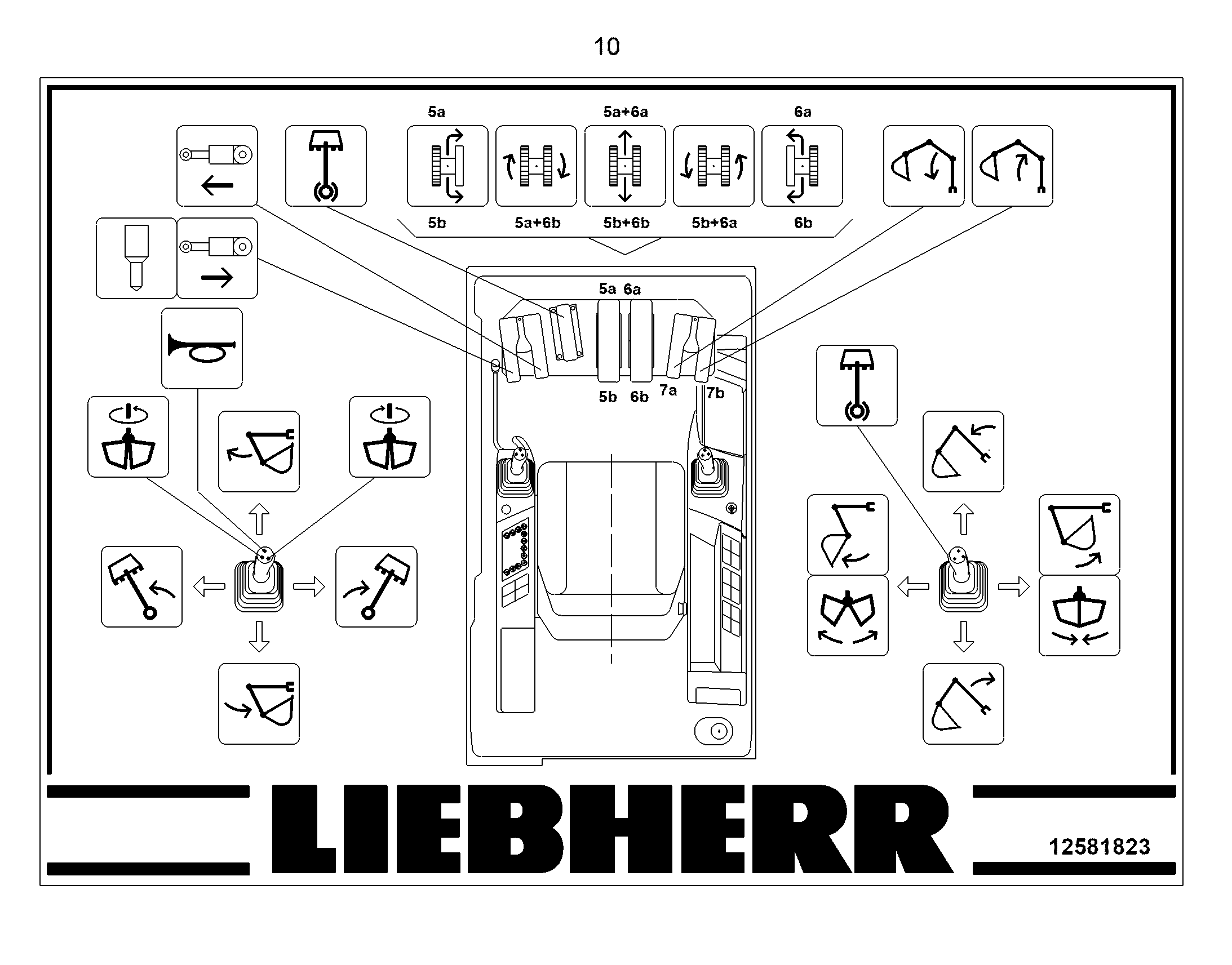 ДОП.-ДОПОЛНИТЕЛЬНОЕ УПРАВЛ. 12581824 LIEBHERR