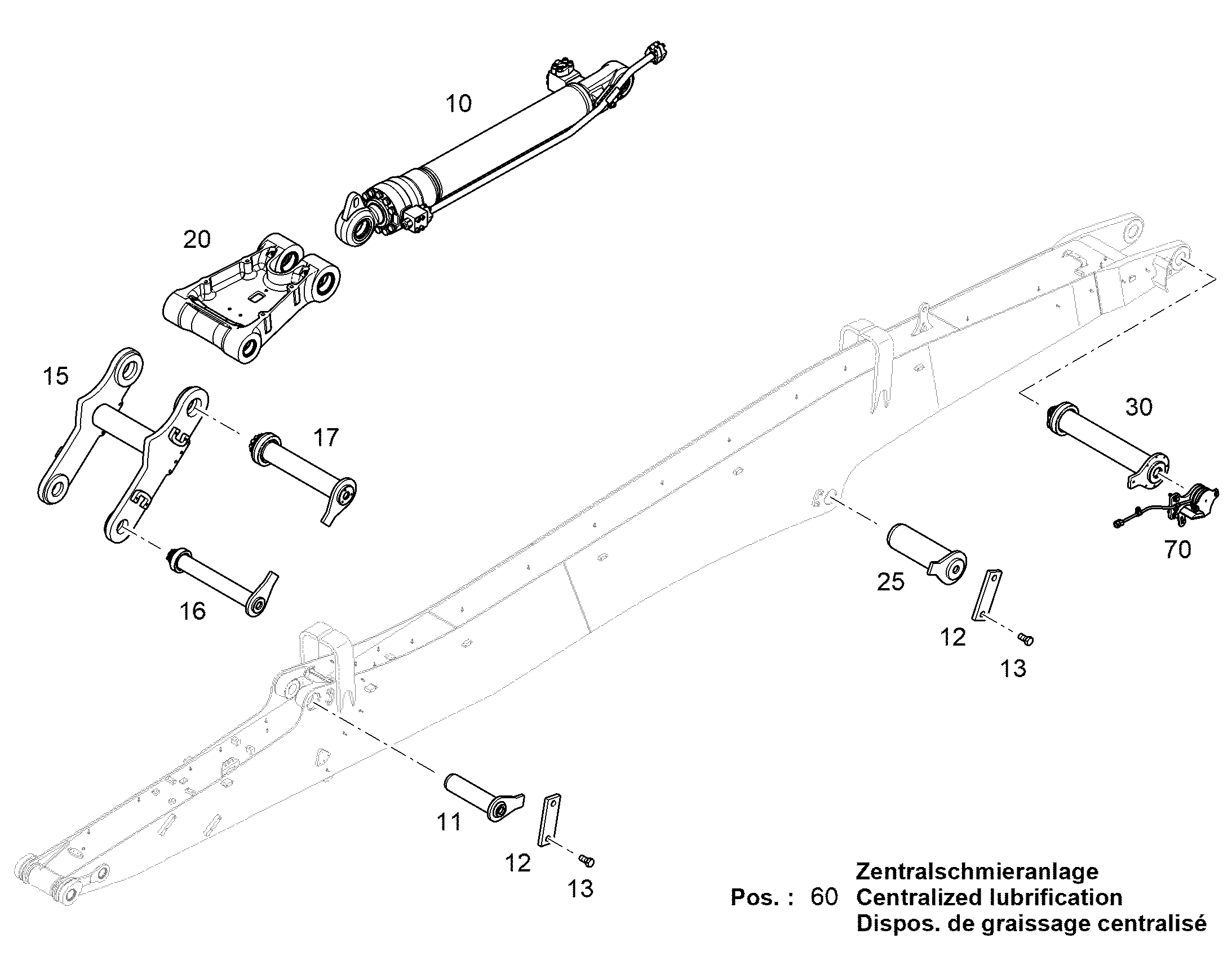 ЦЕНТРАЛИЗОВАННАЯ СМАЗКА 12431804 LIEBHERR