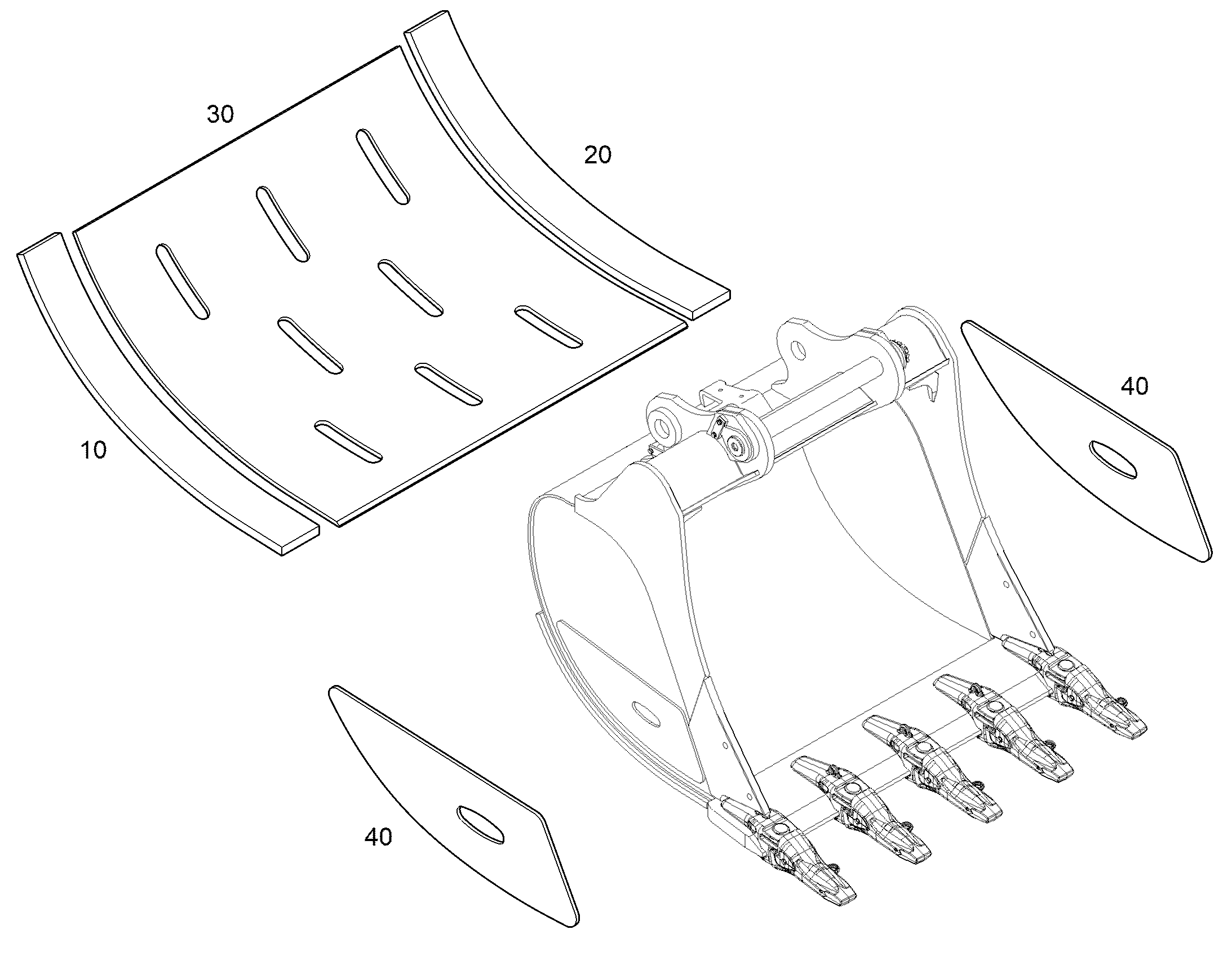 БОКОВОЙ ЗАВЕРШАЮЩИЙ ЭЛЕМЕНТ 13412133 LIEBHERR