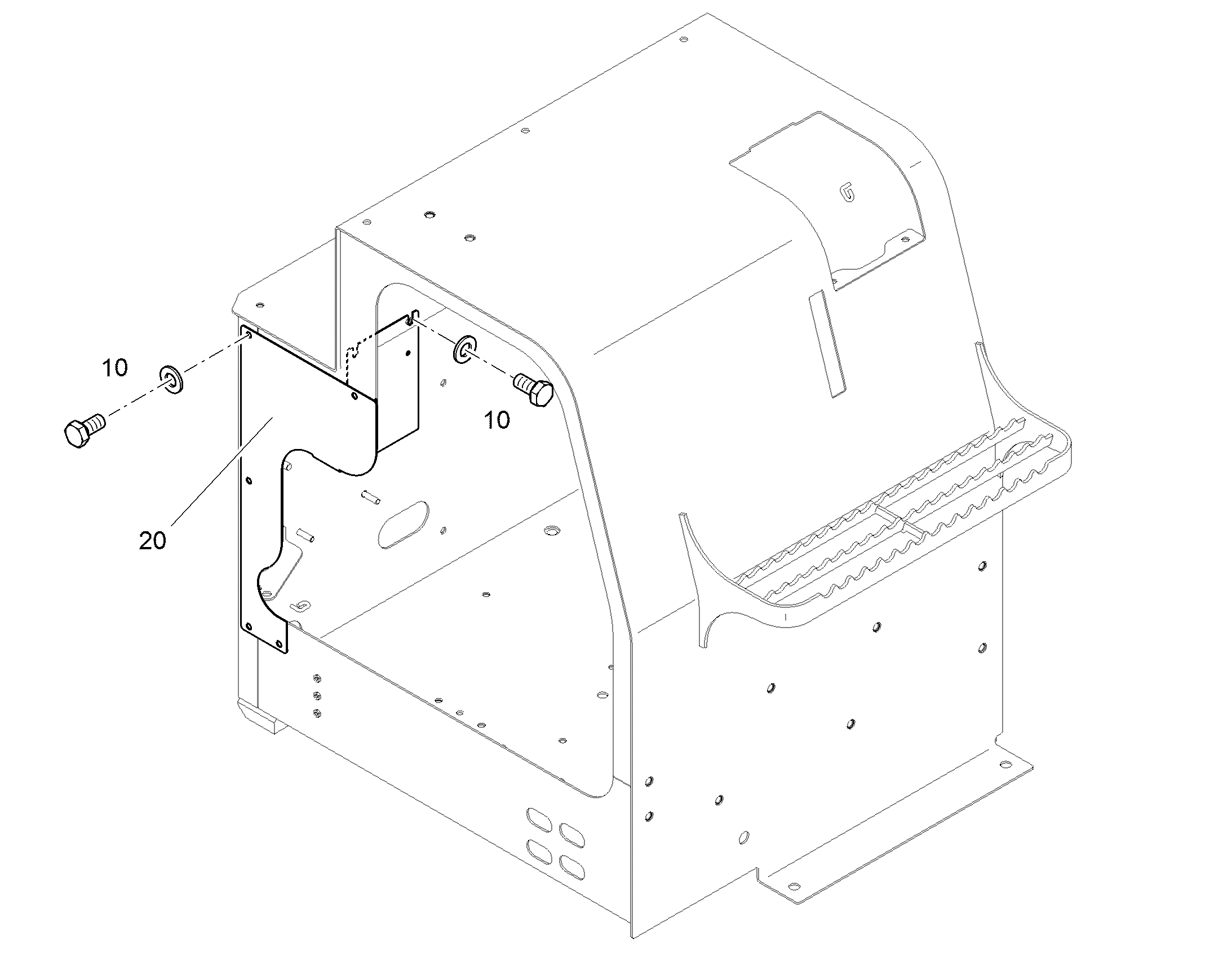 ДЕТАЛИ КРЕПЛЕНИЯ 12498826 LIEBHERR