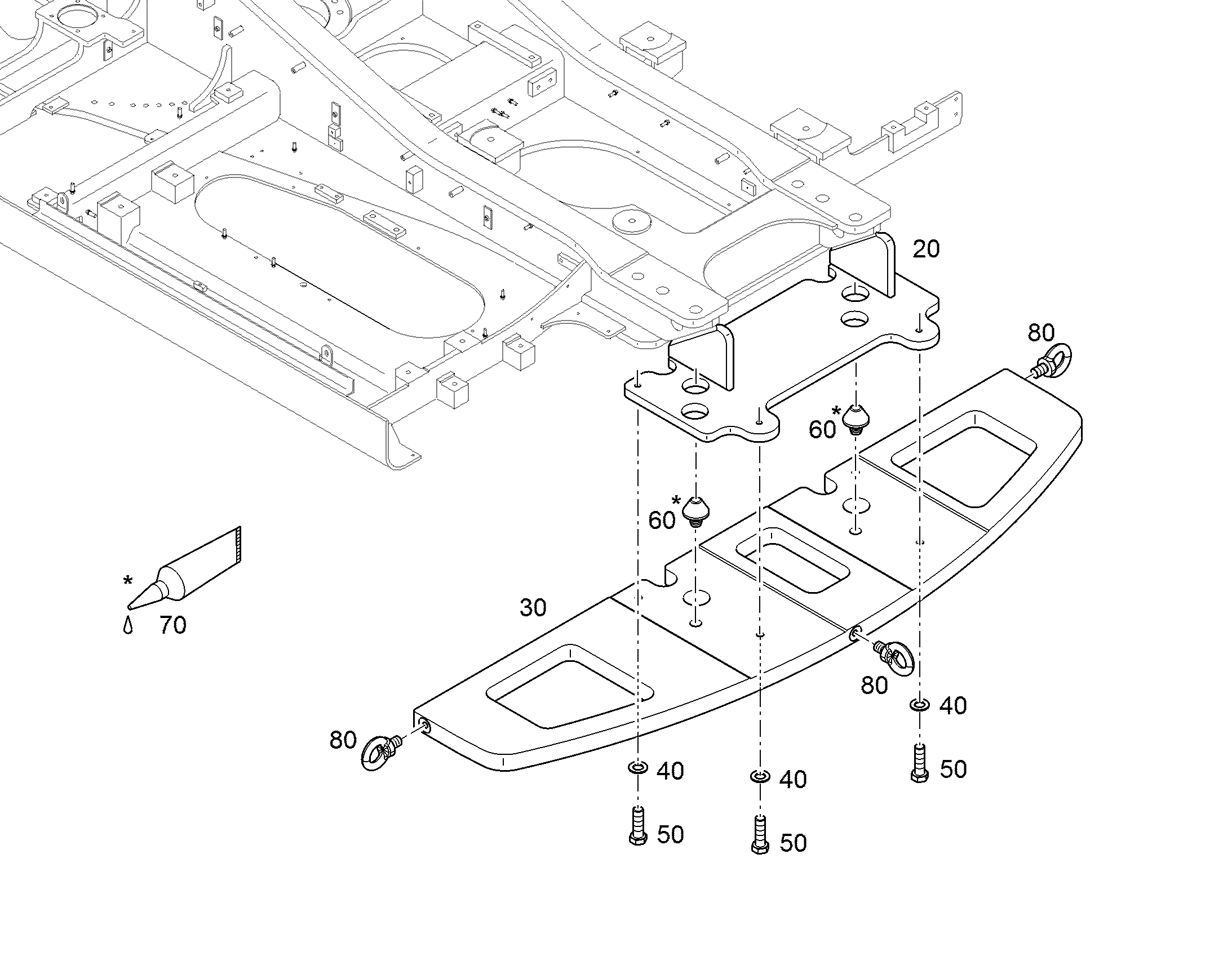 ПЕРЕОБОРУД. ПОВОР. ПЛАТФОРМЫ 12571755 LIEBHERR