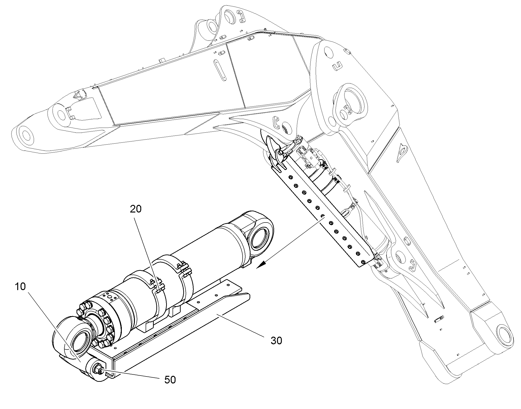 ПАЛЕЦ В СБОРЕ 35X91,5 12437372 LIEBHERR