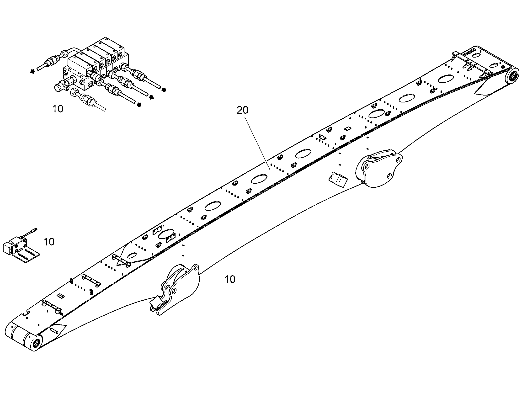 ЭЛЕМЕНТЫ УСИЛИВАЮЩИЕ 12837524 LIEBHERR