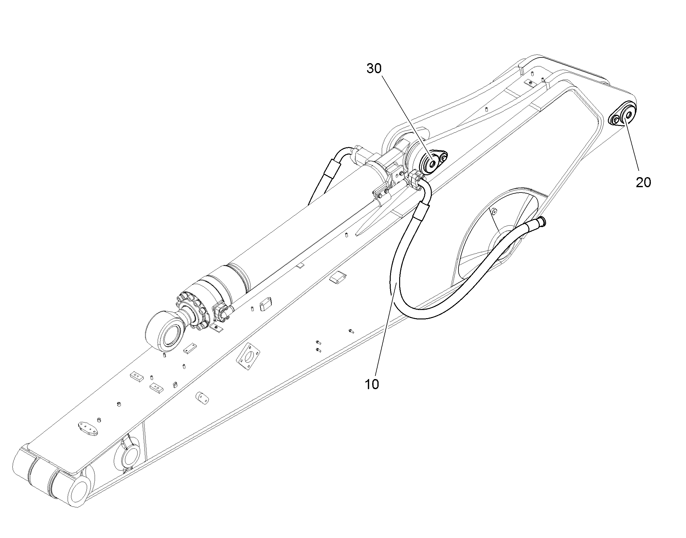 ШЛАНГОВОЕ СОЕДИНЕНИЕ ПЕРИМЕТР 12826347 LIEBHERR
