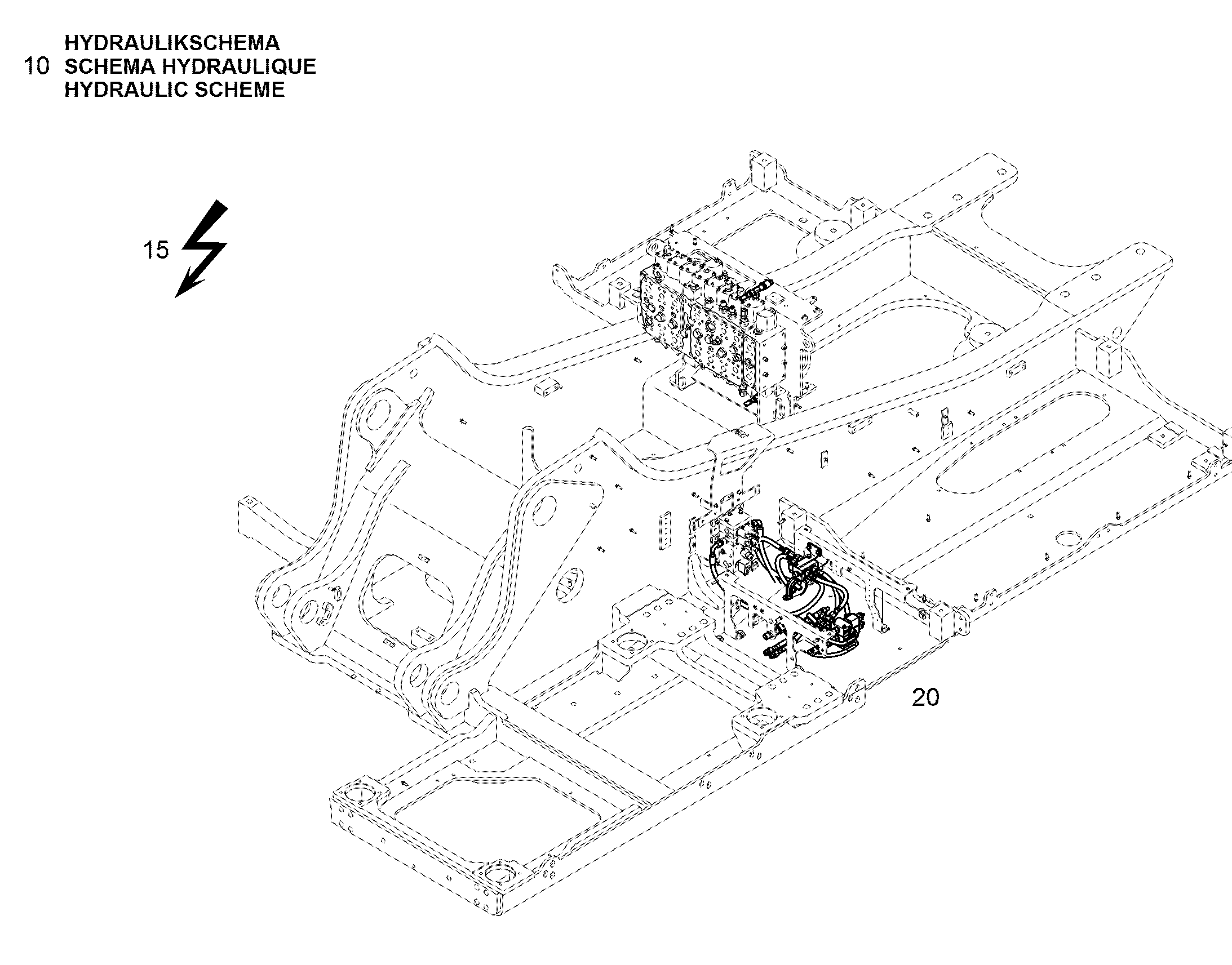 ГИДРАВЛИЧЕСКАЯ СИСТЕМА 12480590 LIEBHERR