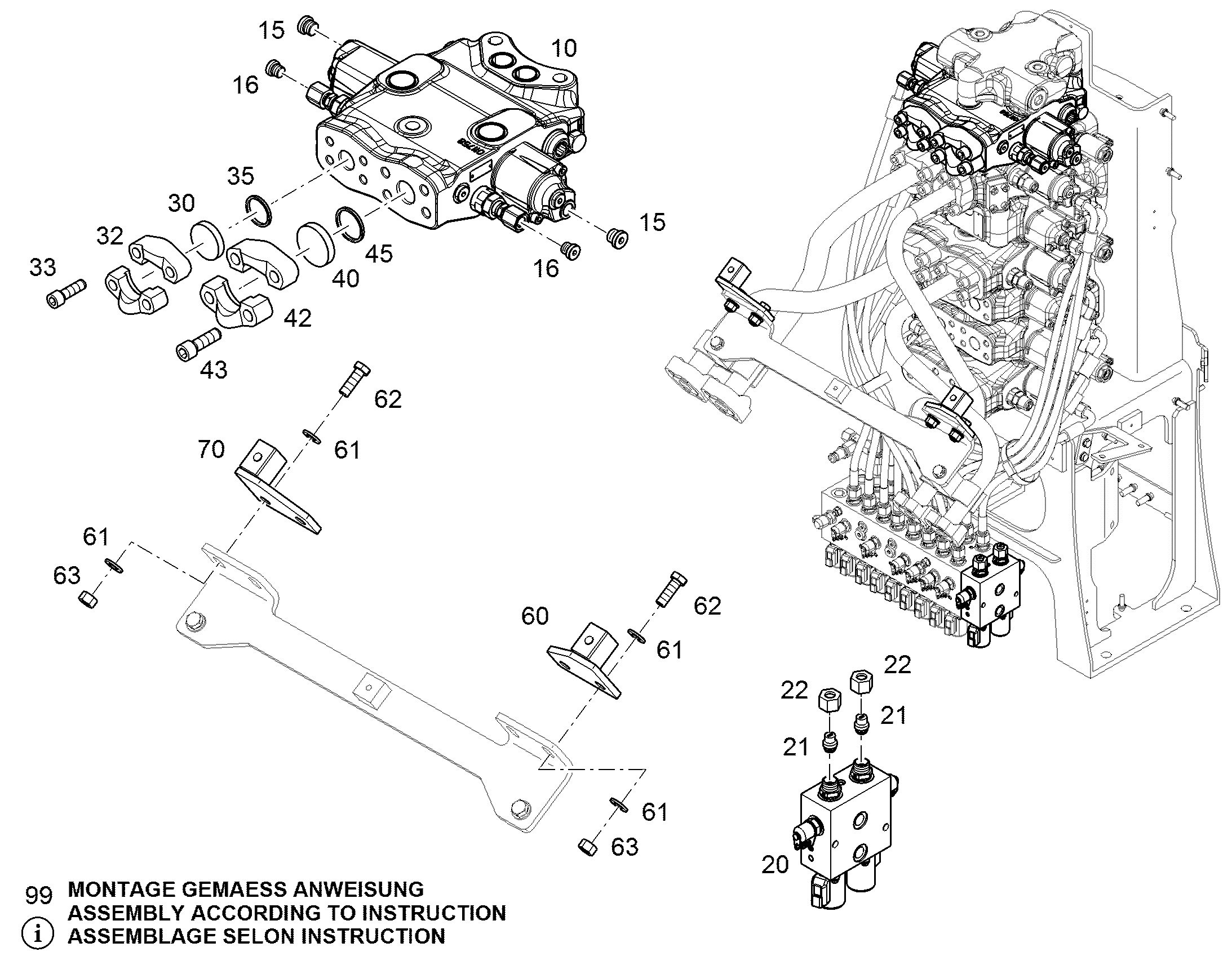 УГОЛОК МОНТАЖНЫЙ 12436787 LIEBHERR