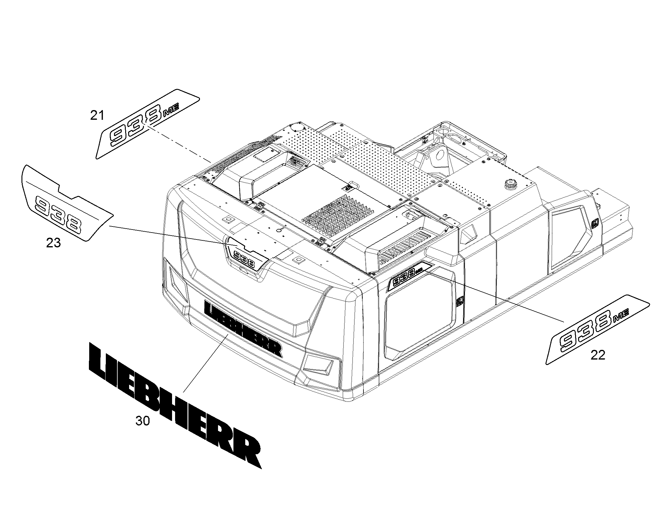 ПЛЕНКА КЛЕЯЩАЯСЯ 12884744 LIEBHERR
