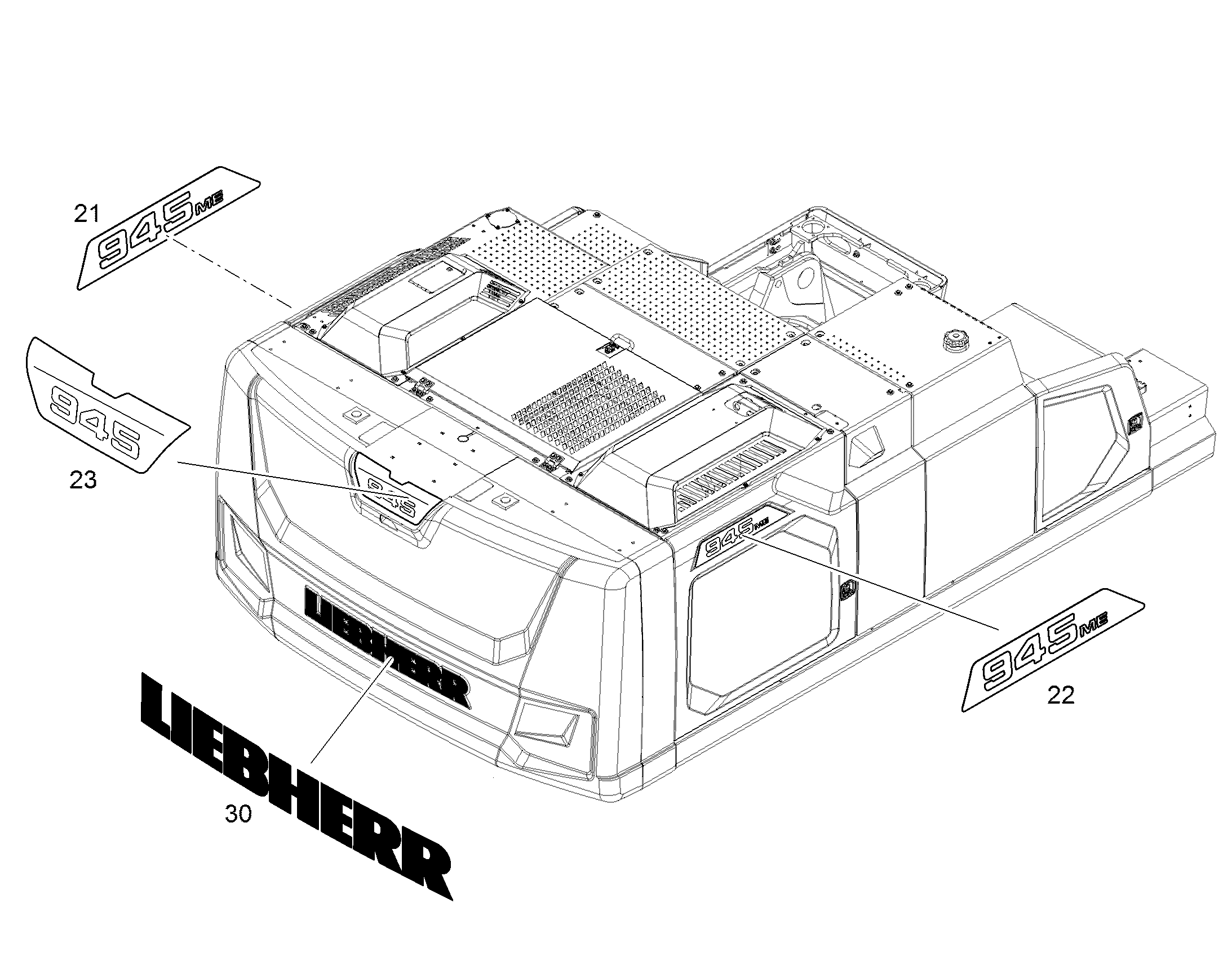 ПЛЕНКА КЛЕЯЩАЯСЯ 12884952 LIEBHERR