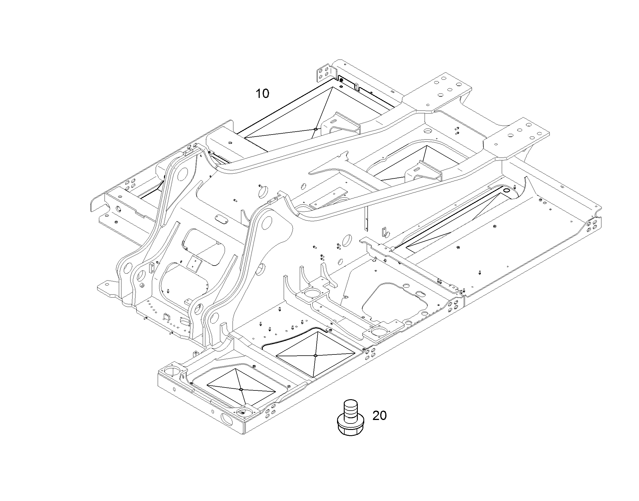 ДЕТАЛИ КРЕПЛЕНИЯ 12886980 LIEBHERR